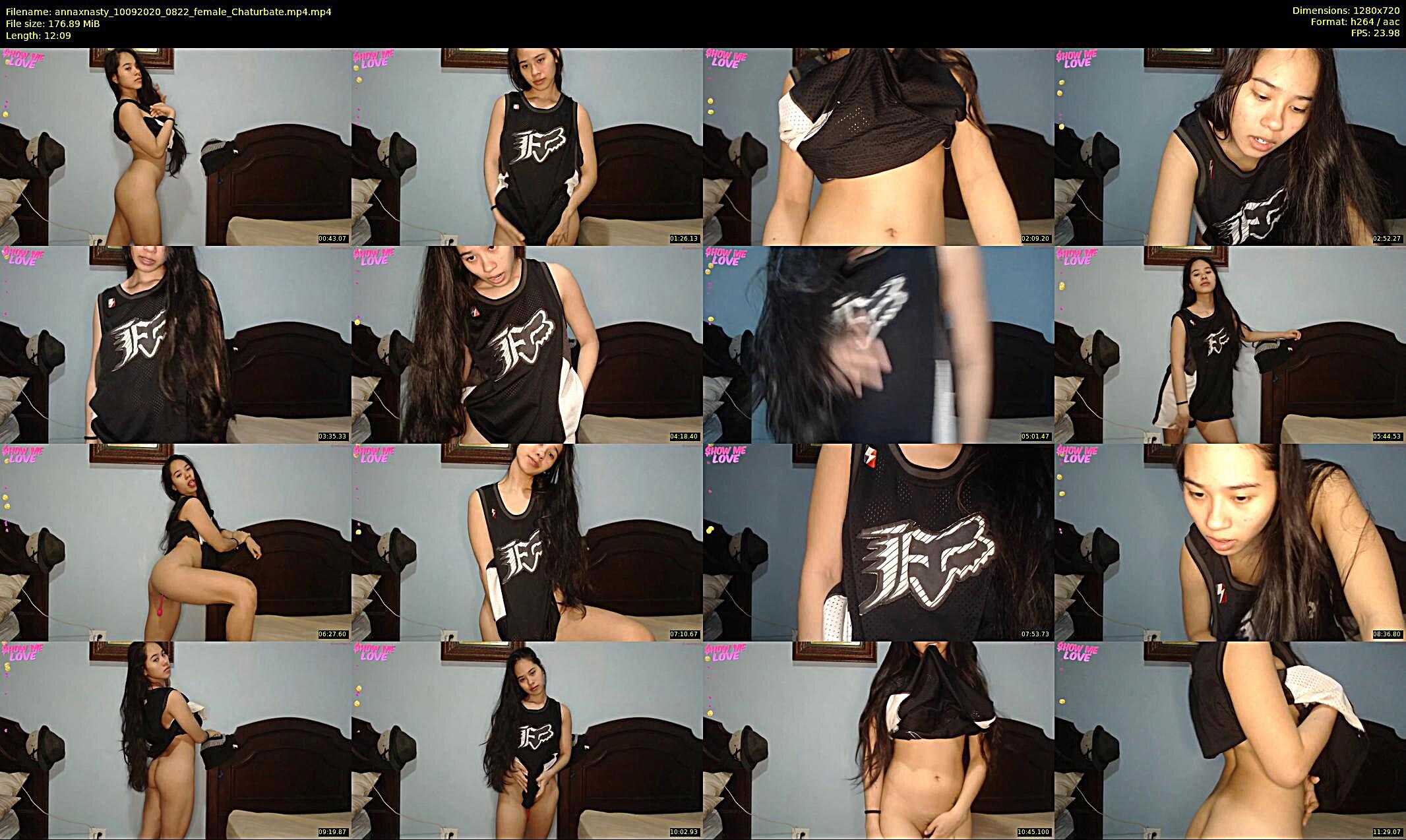 annaxnasty — 13 minute Chaturbate female cam show recording, 720p, Sep 10, 2020