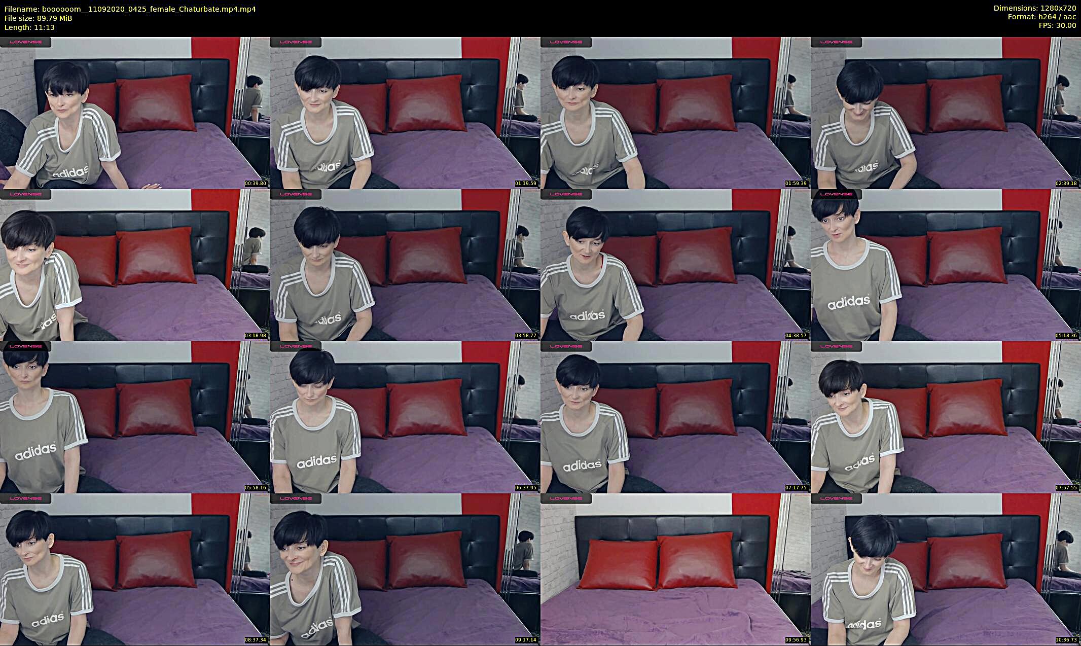 boooooom_ — 12 minute Chaturbate female cam show recording, 720p, Sep 11, 2020