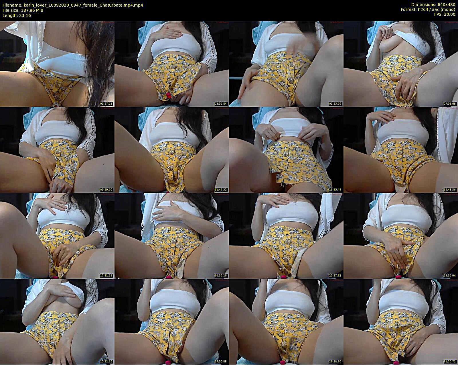 karin_lover — 34 minute Chaturbate female cam show recording, 480p, Sep 10, 2020