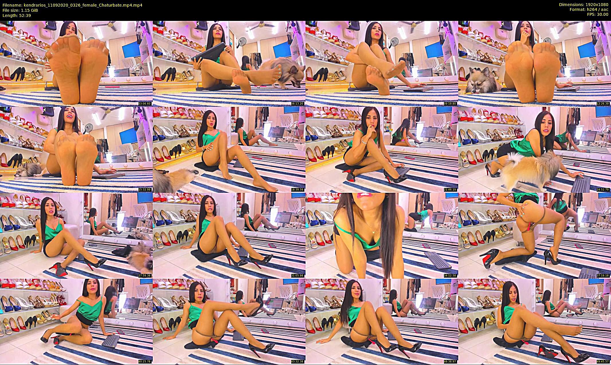 kendrarios — 53 minute Chaturbate female cam show recording, 1080p, Sep 11, 2020
