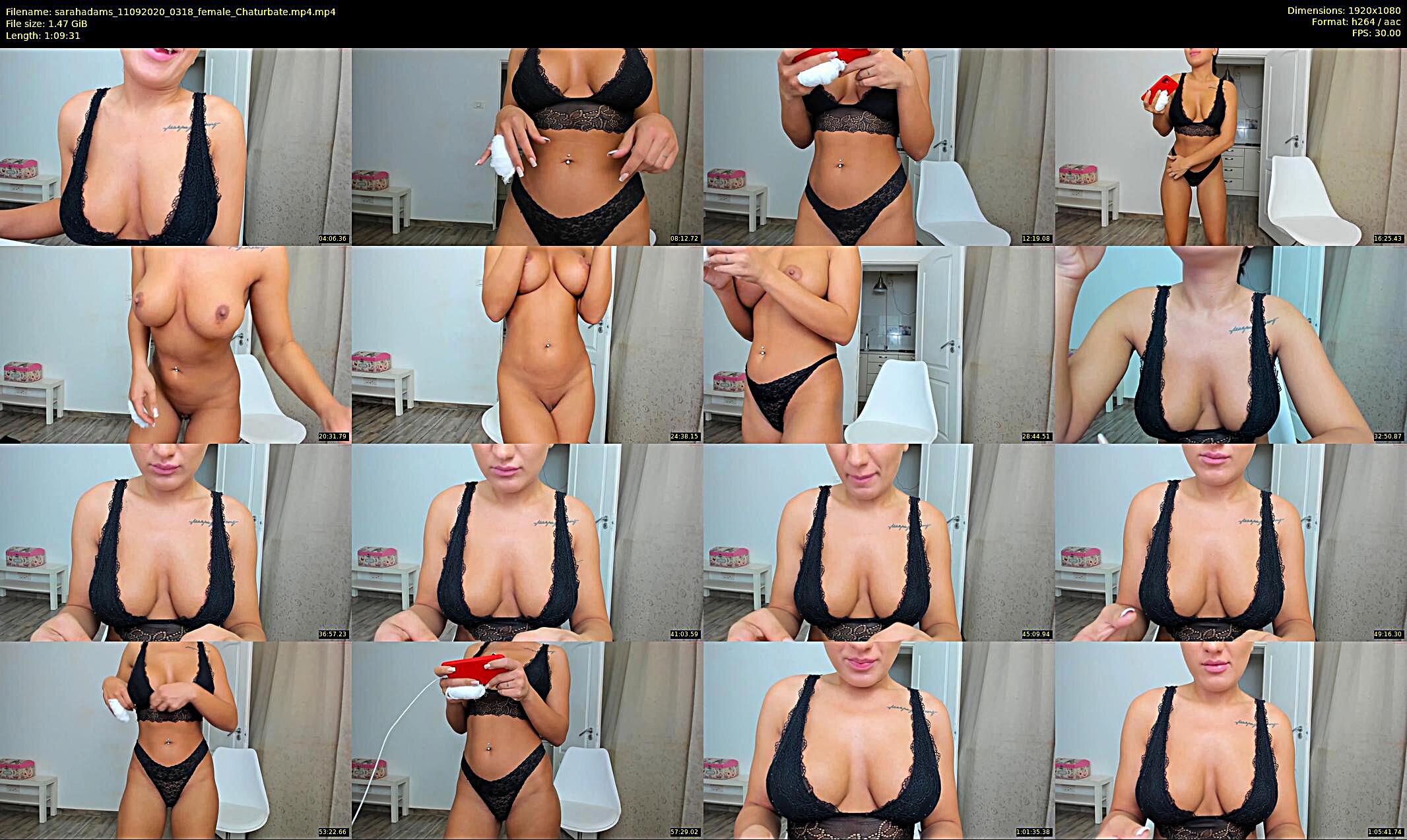 sarahadams — 70 minute Chaturbate female cam show recording, 1080p, Sep 11, 2020