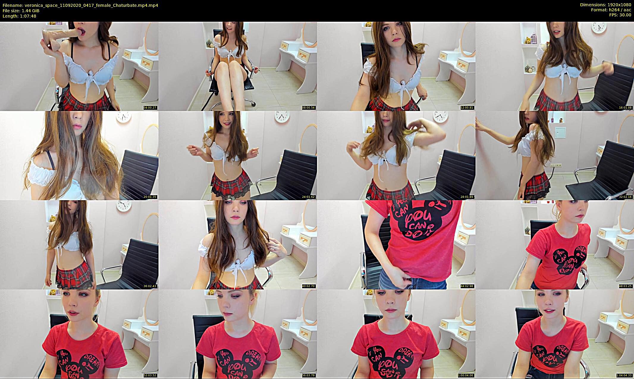 veronica_space — 4 minute Chaturbate female cam show recording, 1080p, Sep 11, 2020
