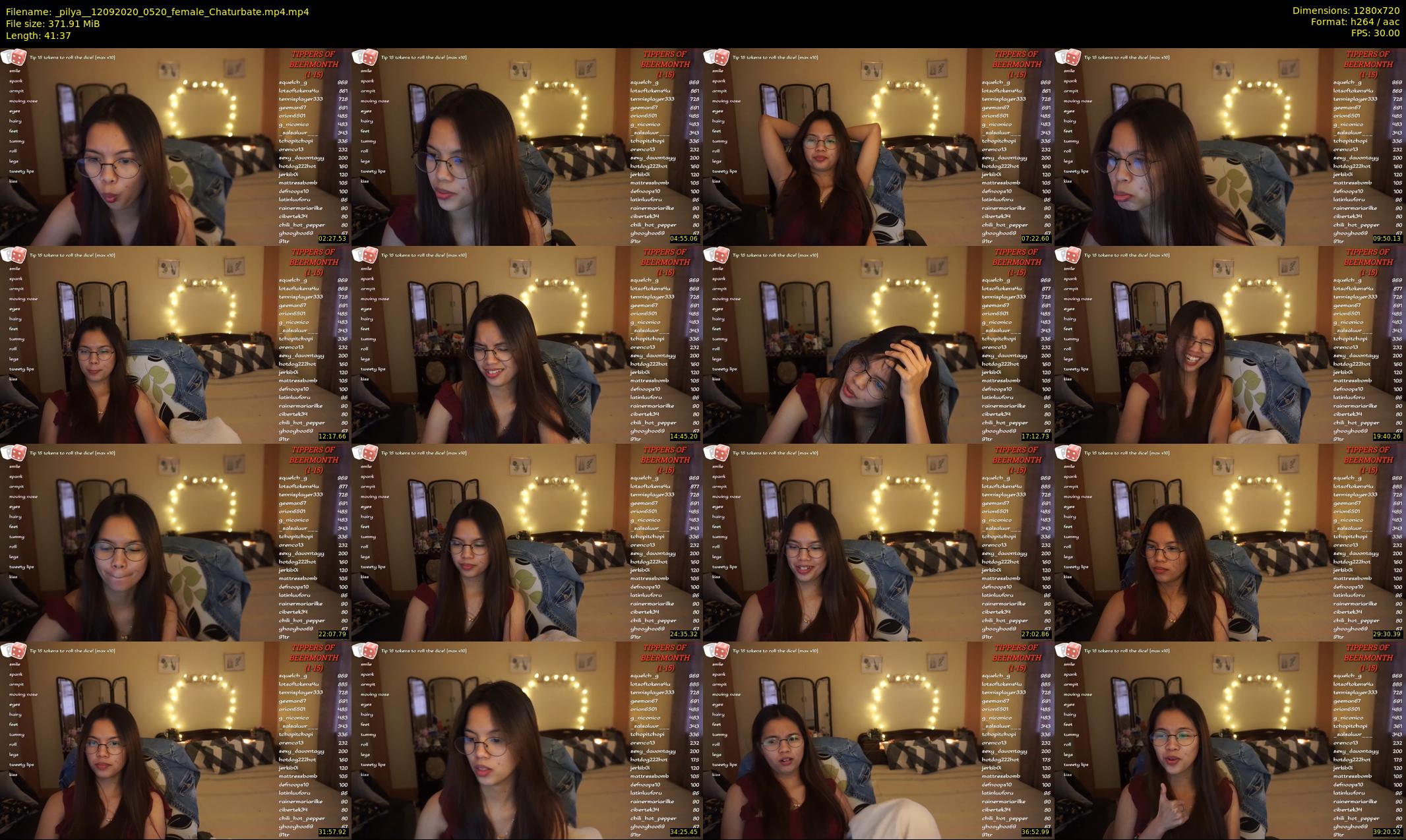 _pilya_ — 42 minute Chaturbate female cam show recording, 720p, Sep 12, 2020