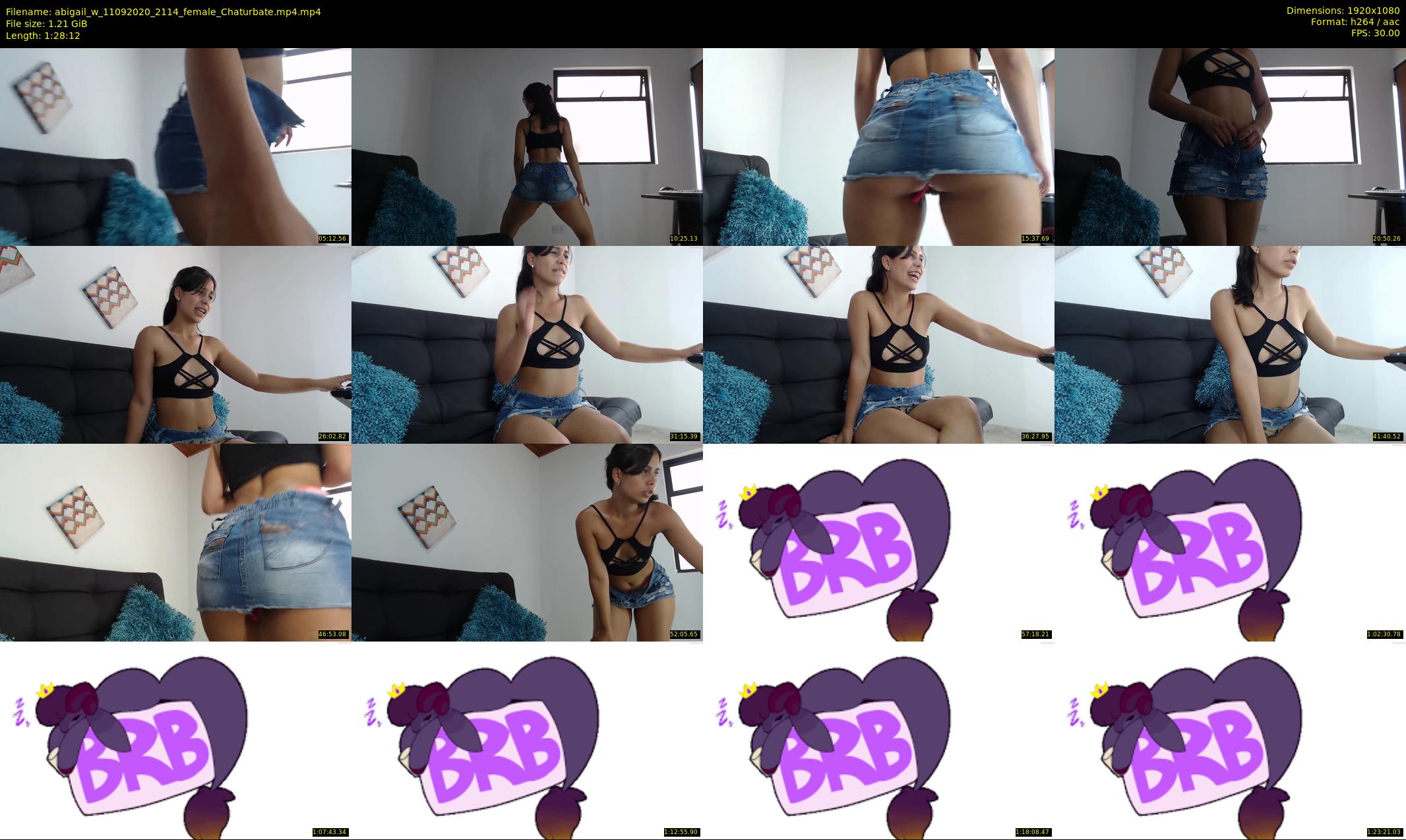 abigail_w — 89 minute Chaturbate female cam show recording, 1080p, Sep 11, 2020