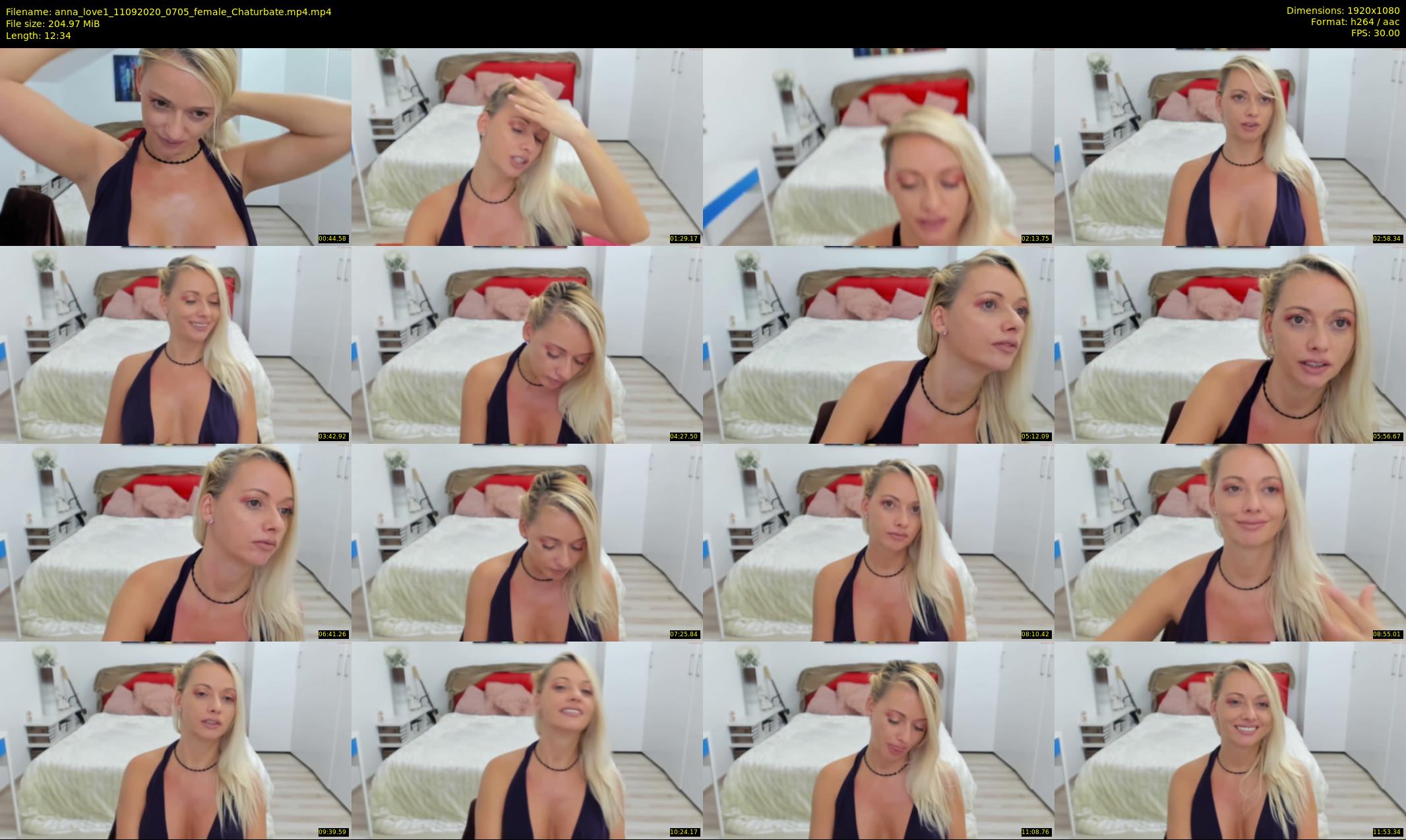 anna_love1 — 13 minute Chaturbate female cam show recording, 1080p, Sep 11, 2020