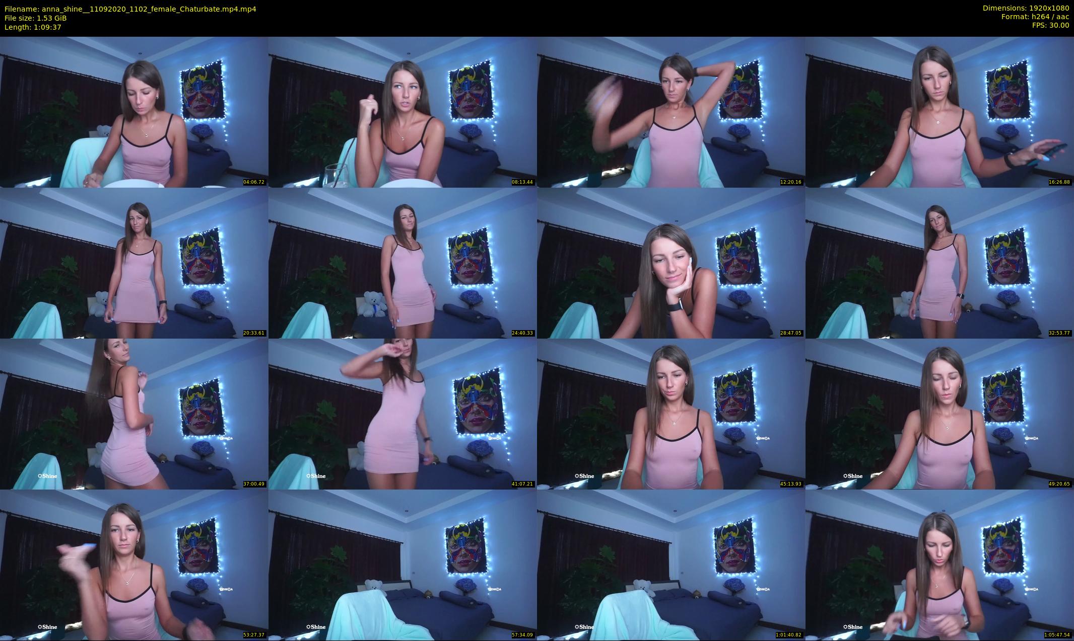 anna_shine_ — 70 minute Chaturbate female cam show recording, 1080p, Sep 11, 2020