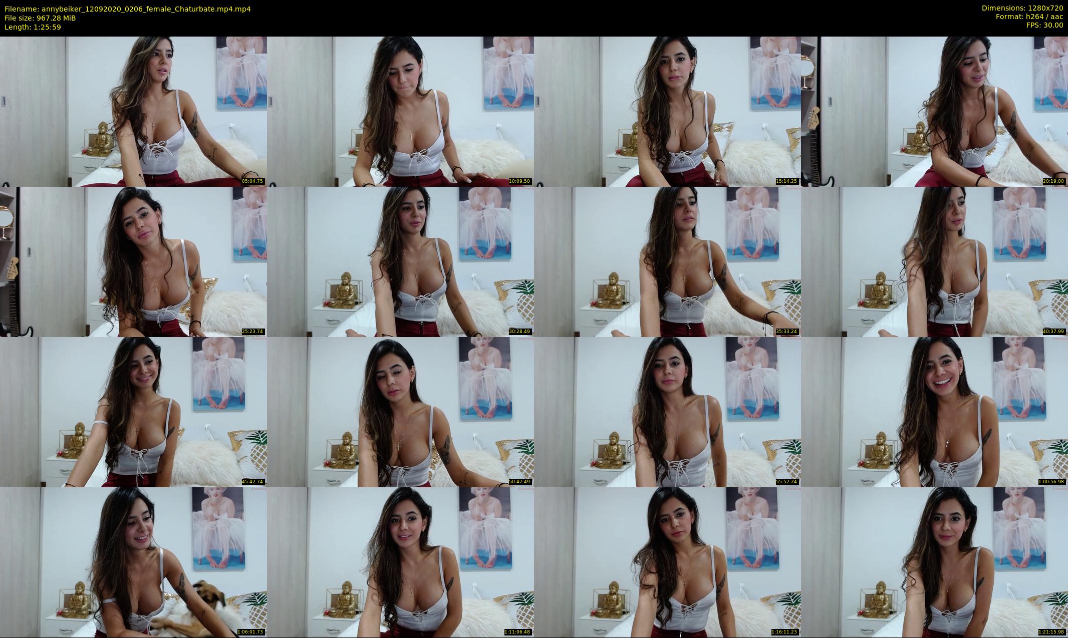annybeiker — 86 minute Chaturbate female cam show recording, 720p, Sep 12, 2020