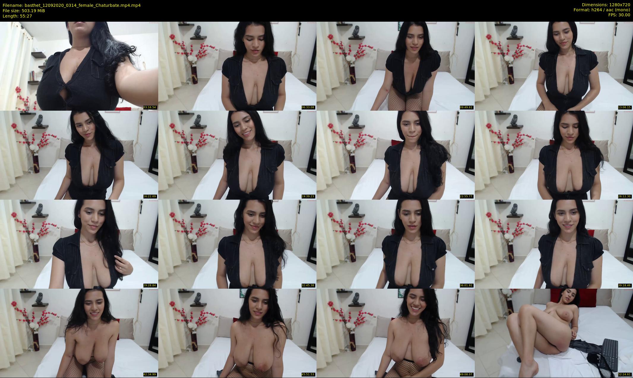 basthet — 56 minute Chaturbate female cam show recording, 720p, Sep 12, 2020