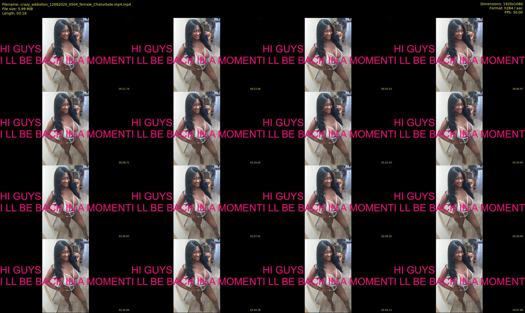 crazy_addixtion — 4 minute Chaturbate female cam show recording, 1080p, Sep 12, 2020