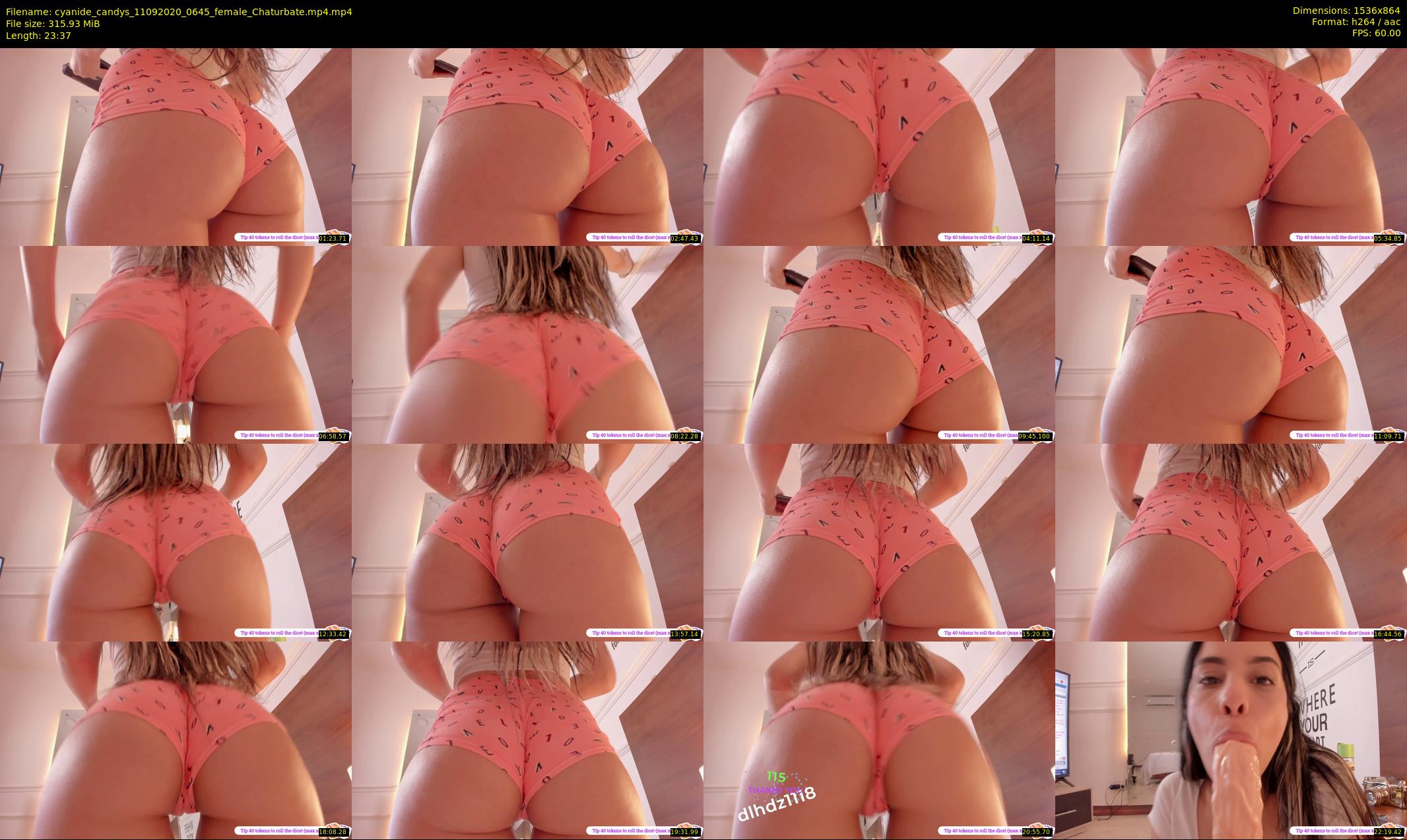 cyanide_candys — 24 minute Chaturbate female cam show recording, 720p, Sep 11, 2020