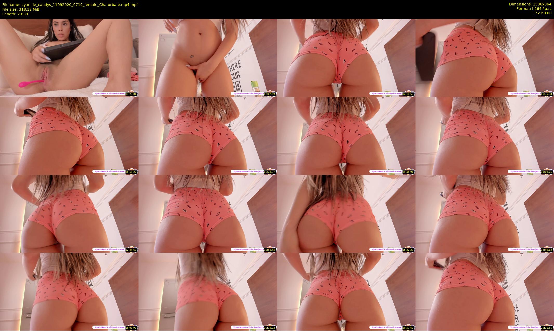 cyanide_candys — 24 minute Chaturbate female cam show recording, 720p, Sep 11, 2020