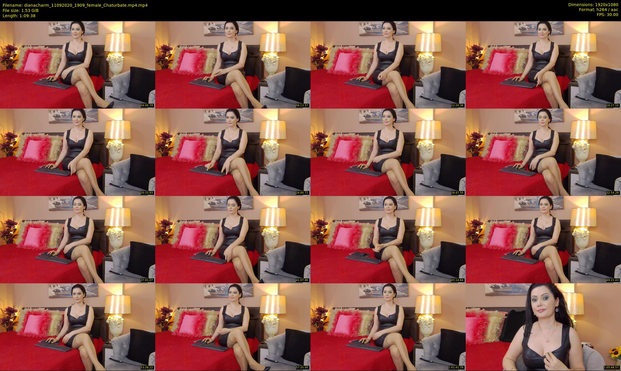 dianacharm — 70 minute Chaturbate female cam show recording, 1080p, Sep 11, 2020