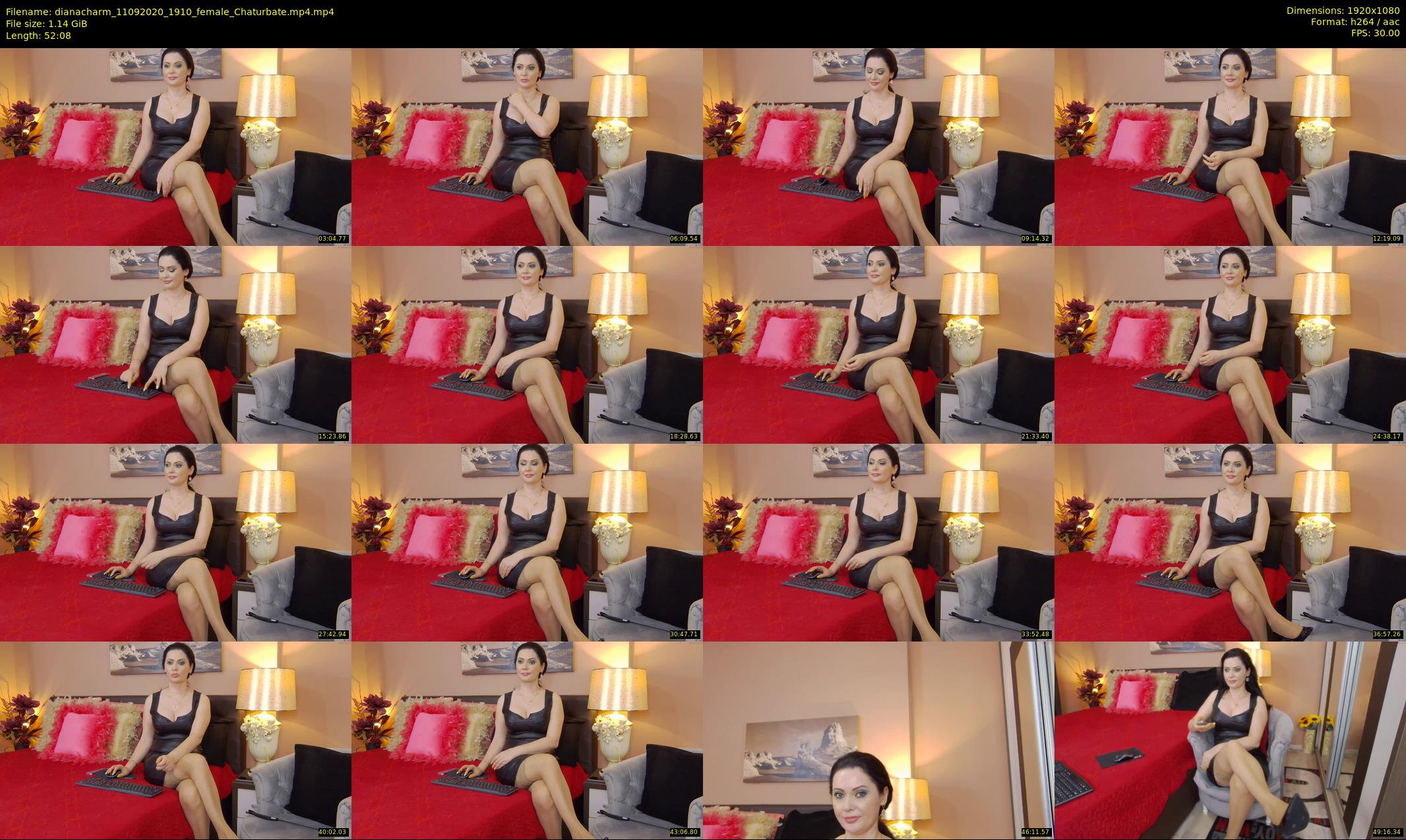 dianacharm — 53 minute Chaturbate female cam show recording, 1080p, Sep 11, 2020