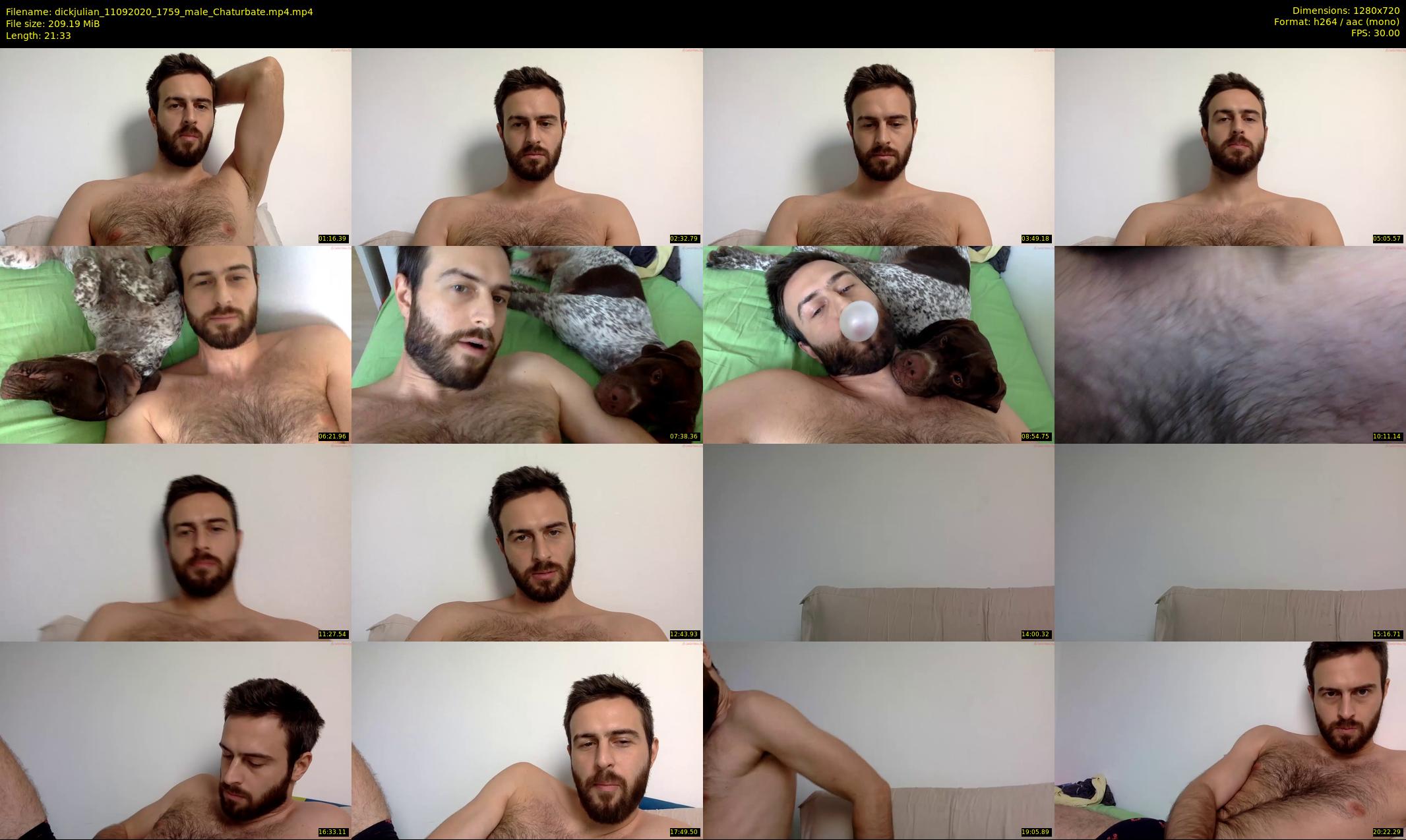 dickjulian — 22 minute Chaturbate male cam show recording, 720p, Sep 11, 2020
