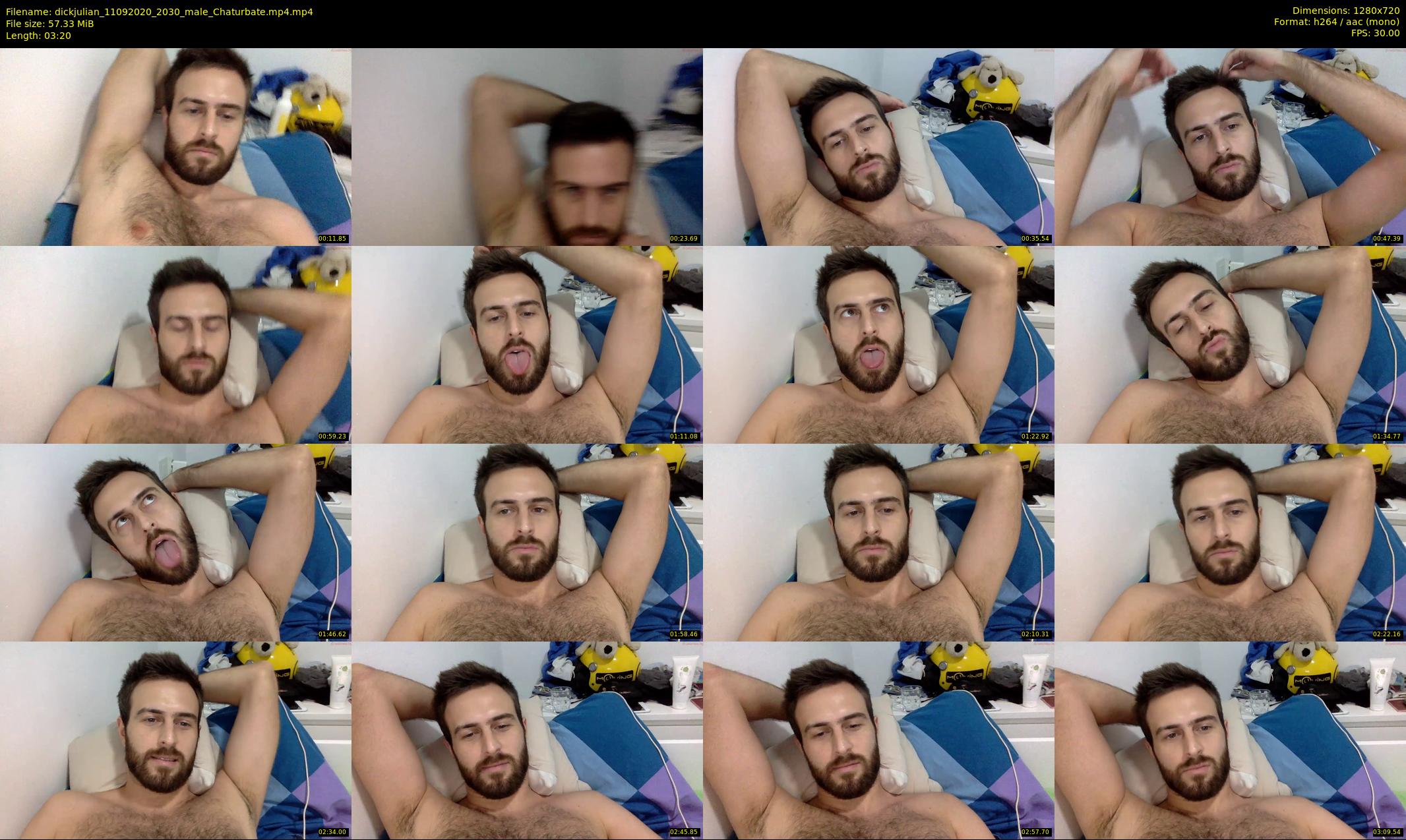 dickjulian — 4 minute Chaturbate male cam show recording, 720p, Sep 11, 2020