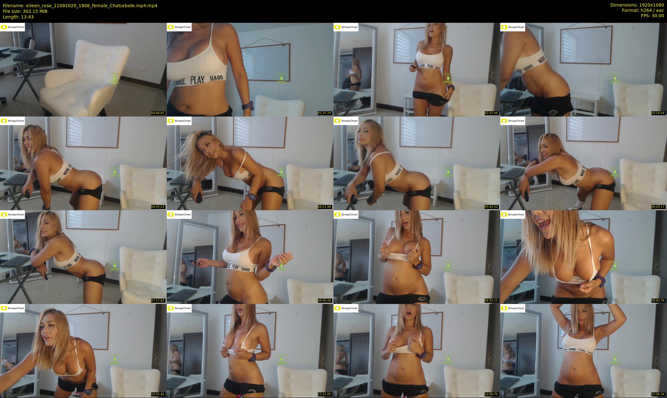 eileen_rose — 14 minute Chaturbate female cam show recording, 1080p, Sep 11, 2020