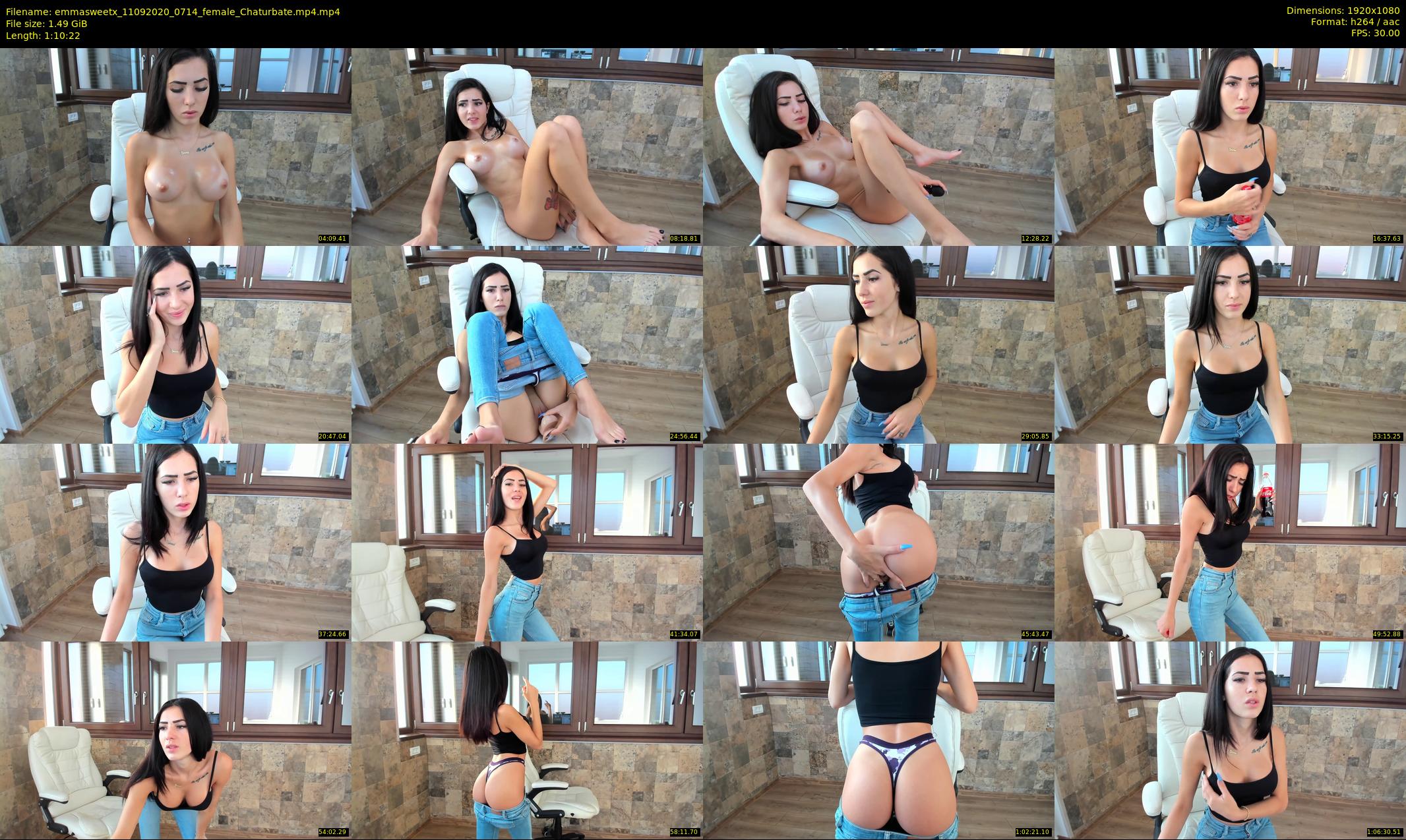 emmasweetx — 71 minute Chaturbate couple cam show recording, 1080p, Sep 11, 2020