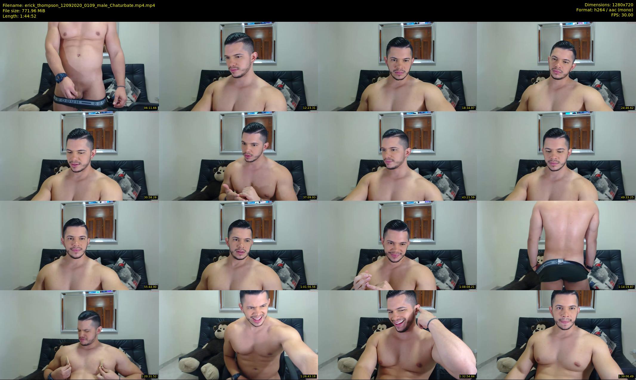 erick_thompson — 105 minute Chaturbate male cam show recording, 720p, Sep 12, 2020