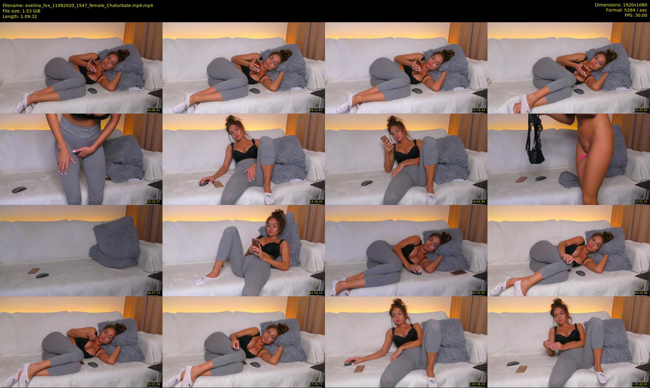 evelina_fox — 70 minute Chaturbate female cam show recording, 1080p, Sep 11, 2020