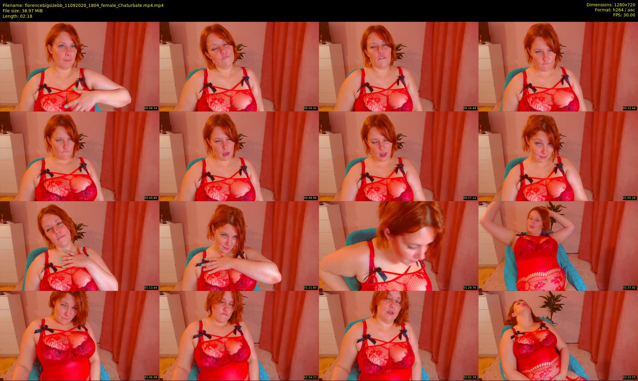 florencebigsizebb — 3 minute Chaturbate female cam show recording, 720p, Sep 11, 2020