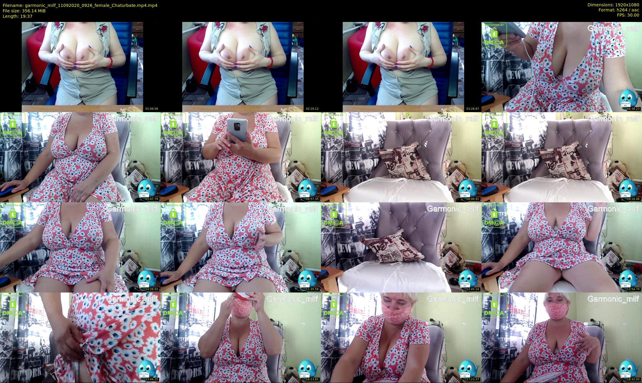 garmonic_milf — 20 minute Chaturbate female cam show recording, 1080p, Sep 11, 2020