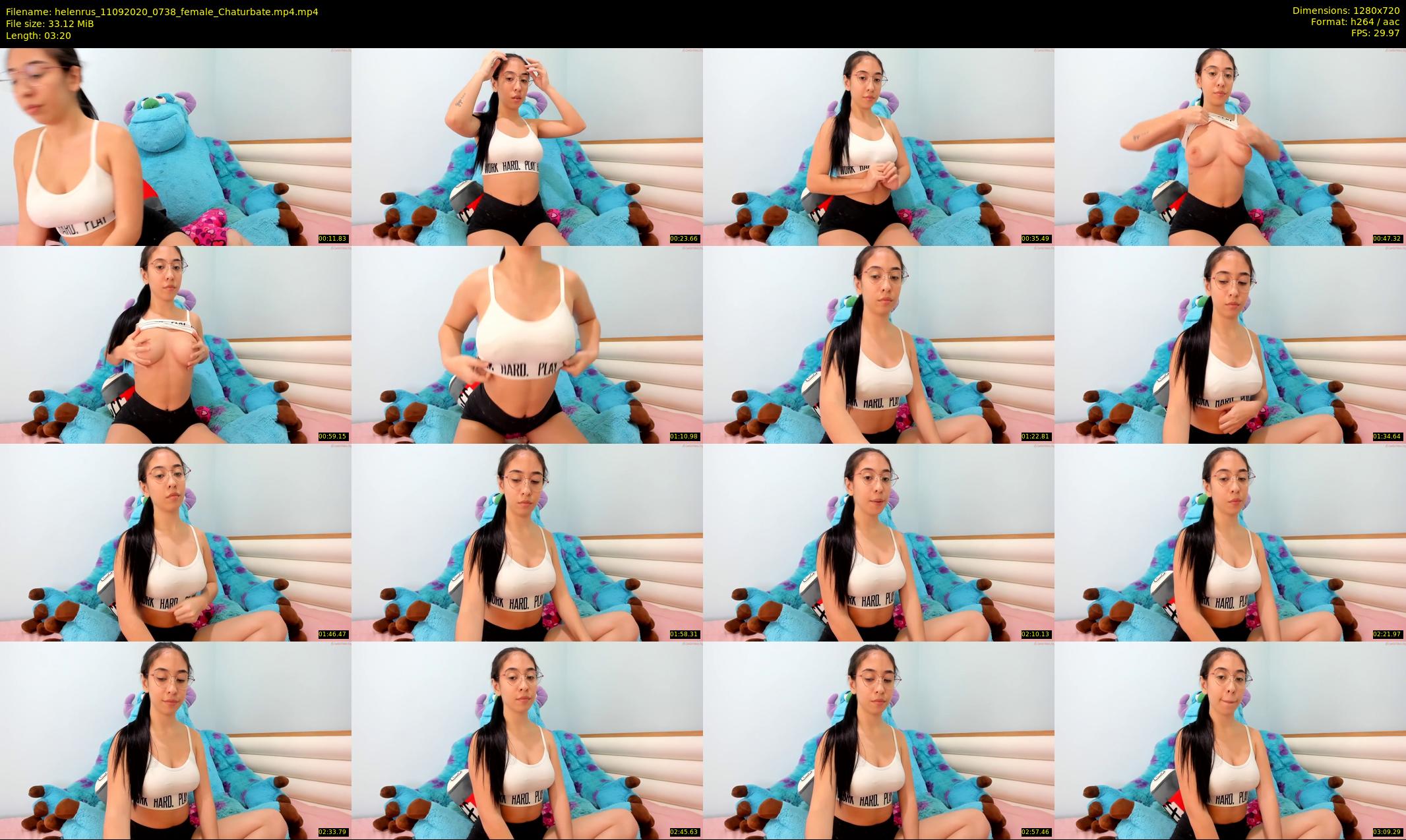 helenrus — 4 minute Chaturbate female cam show recording, 720p, Sep 11, 2020