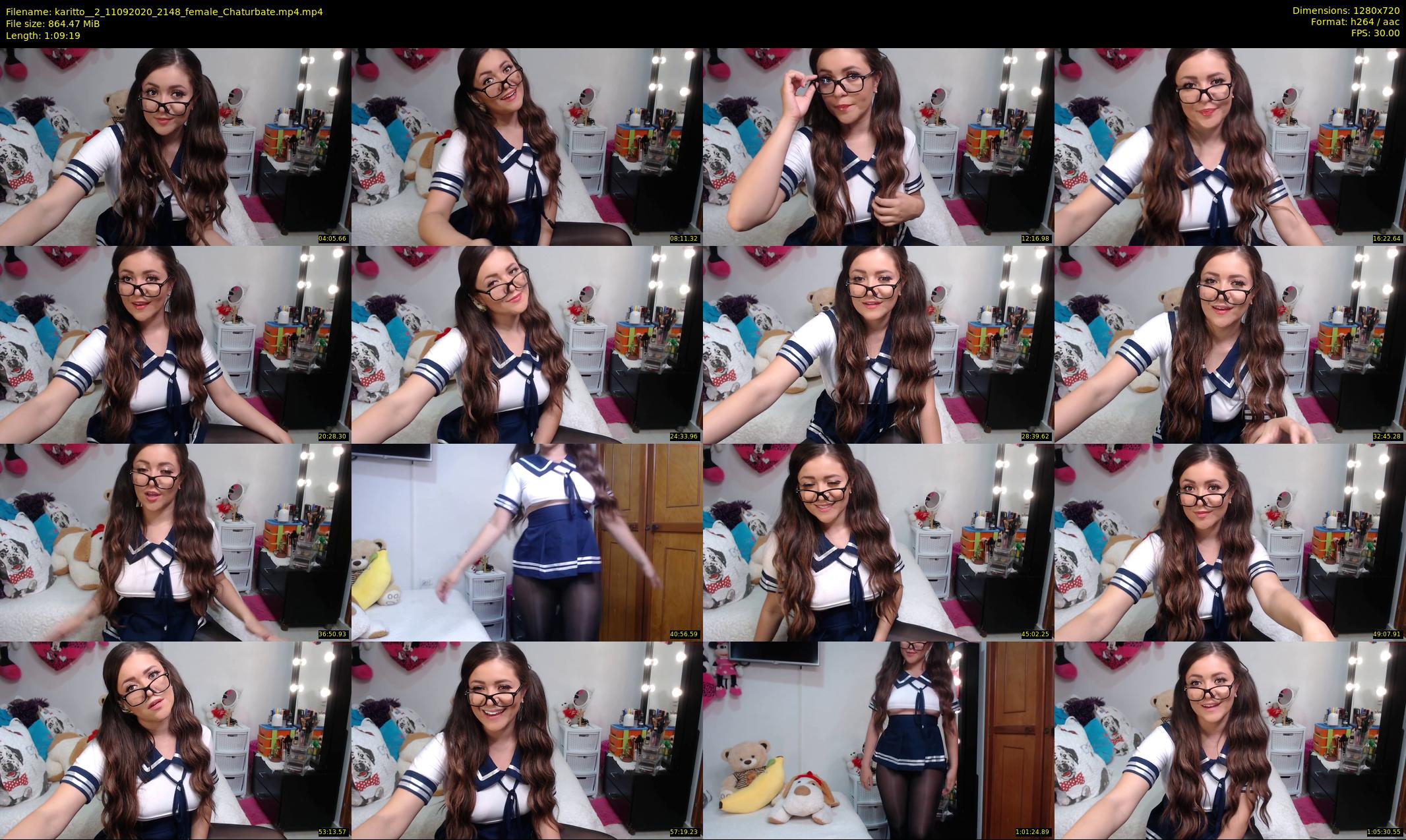 karitto__2 — 70 minute Chaturbate female cam show recording, 720p, Sep 11, 2020