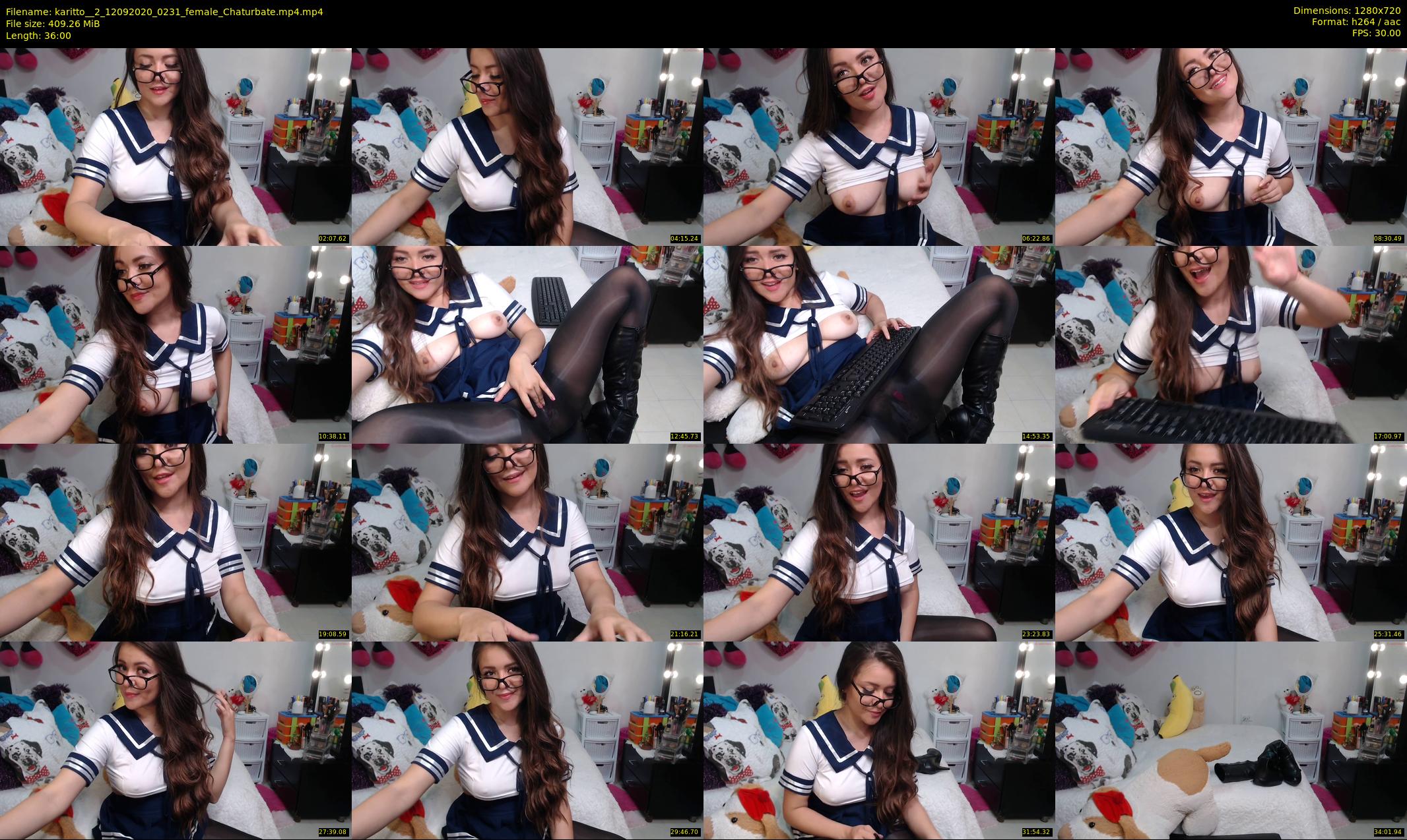 karitto__2 — 36 minute Chaturbate female cam show recording, 720p, Sep 12, 2020