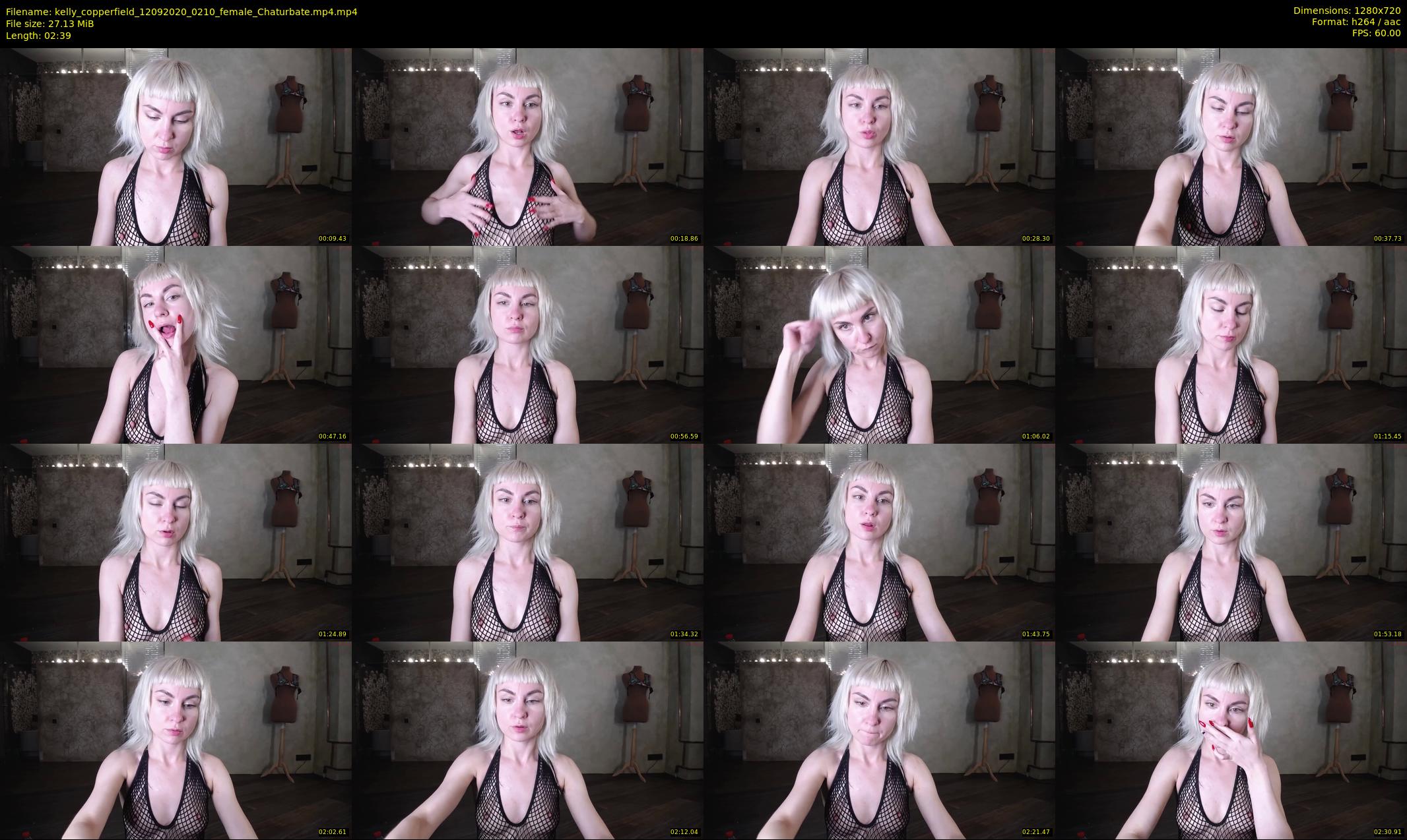 kelly_copperfield — 3 minute Chaturbate female cam show recording, 720p, Sep 12, 2020