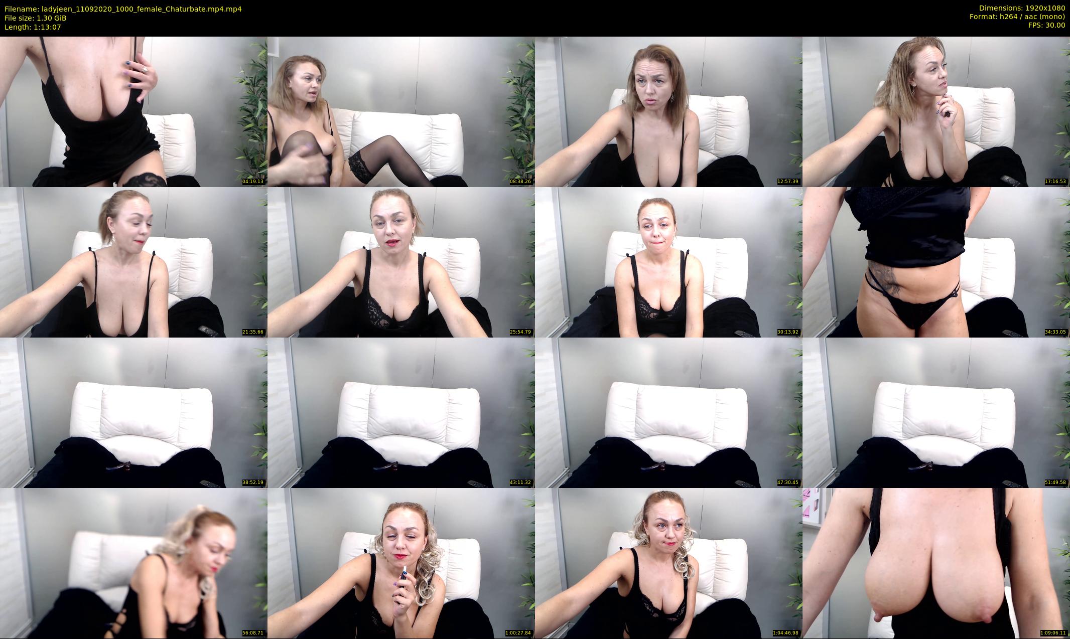 ladyjeen — 74 minute Chaturbate female cam show recording, 1080p, Sep 11, 2020