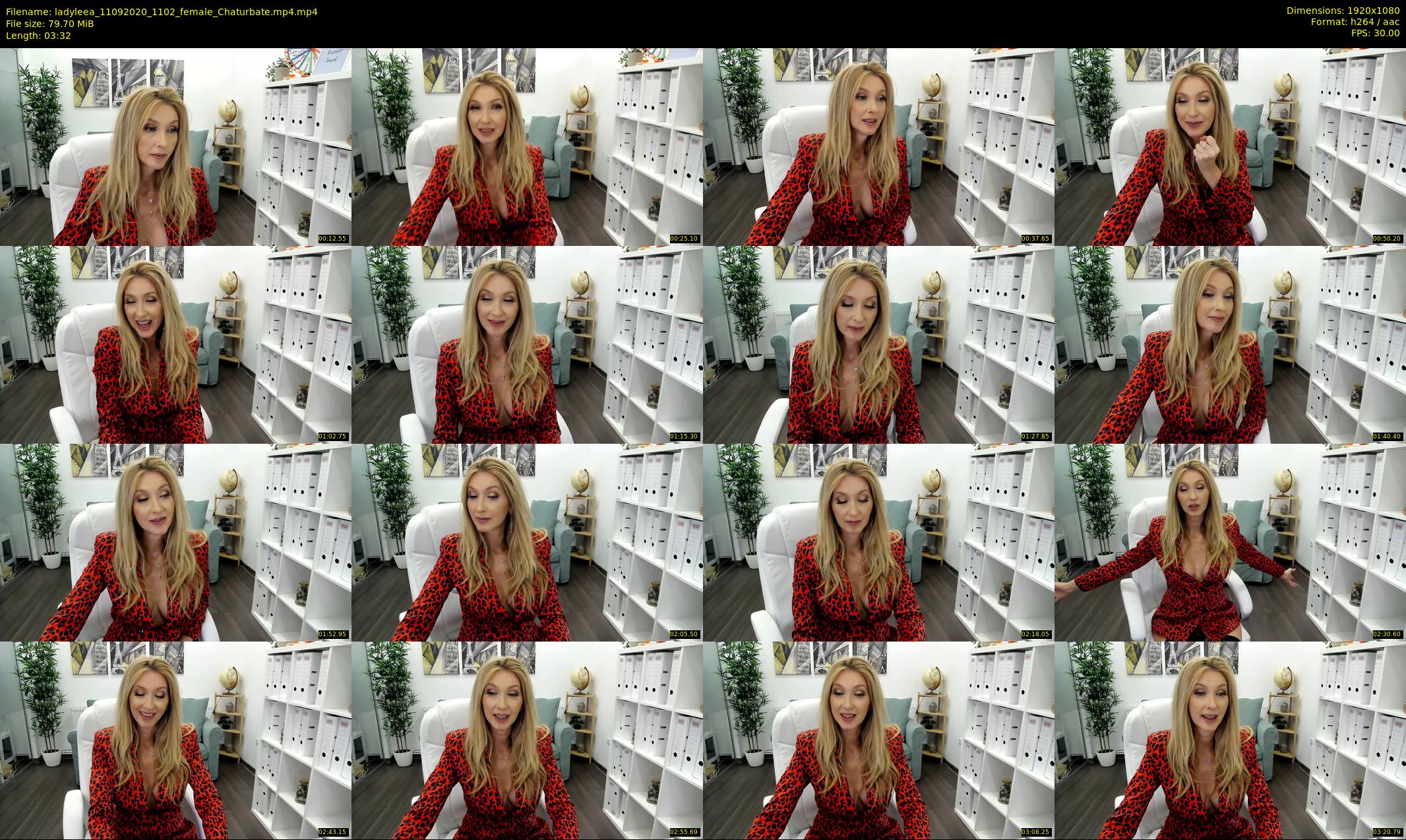 ladyleea — 4 minute Chaturbate female cam show recording, 1080p, Sep 11, 2020