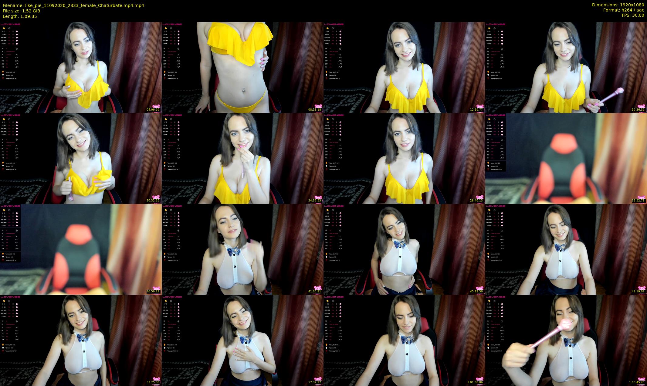 like_pie — 70 minute Chaturbate couple cam show recording, 1080p, Sep 11, 2020