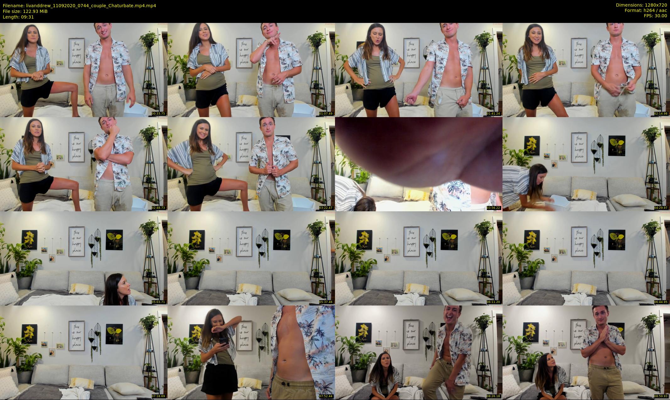 livanddrew — 10 minute Chaturbate couple cam show recording, 720p, Sep 11, 2020