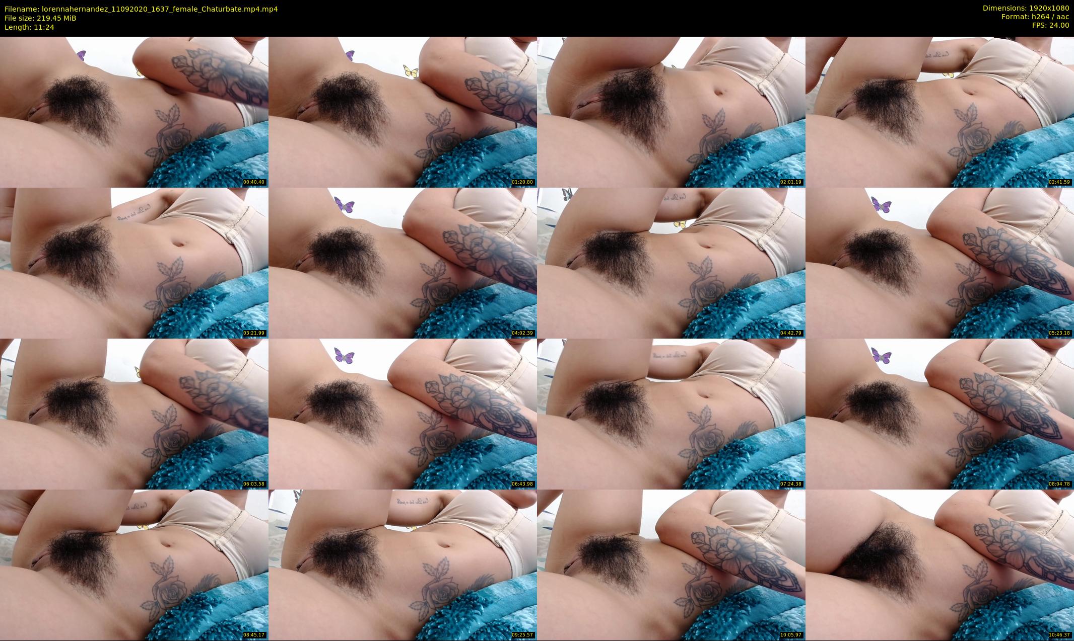 lorennahernandez — 12 minute Chaturbate female cam show recording, 1080p, Sep 11, 2020