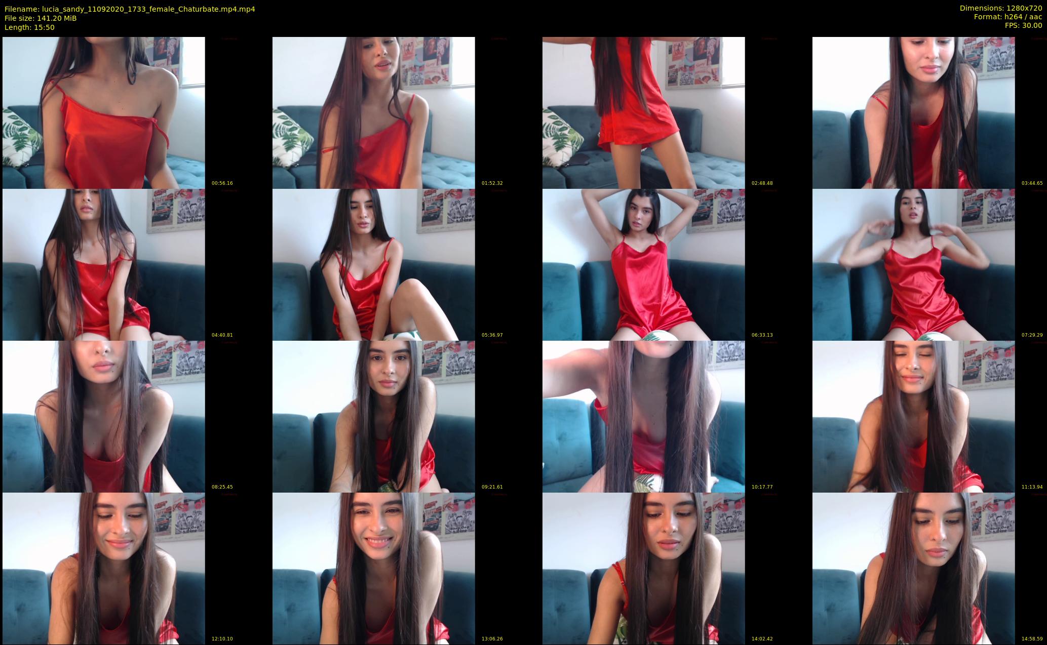 lucia_sandy — 16 minute Chaturbate female cam show recording, 720p, Sep 11, 2020