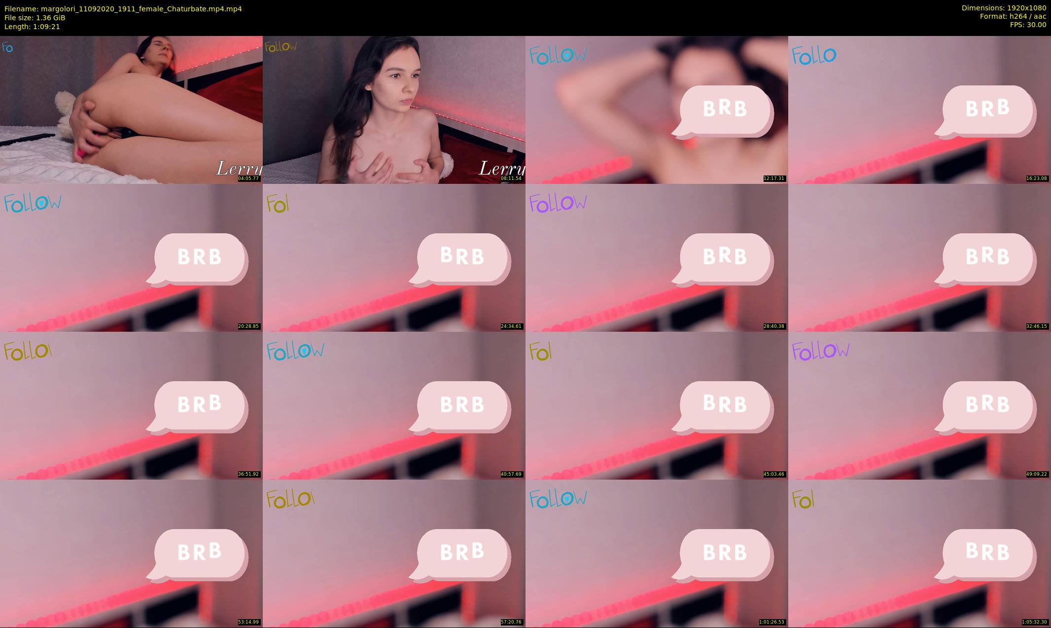 margolori — 70 minute Chaturbate couple cam show recording, 1080p, Sep 11, 2020