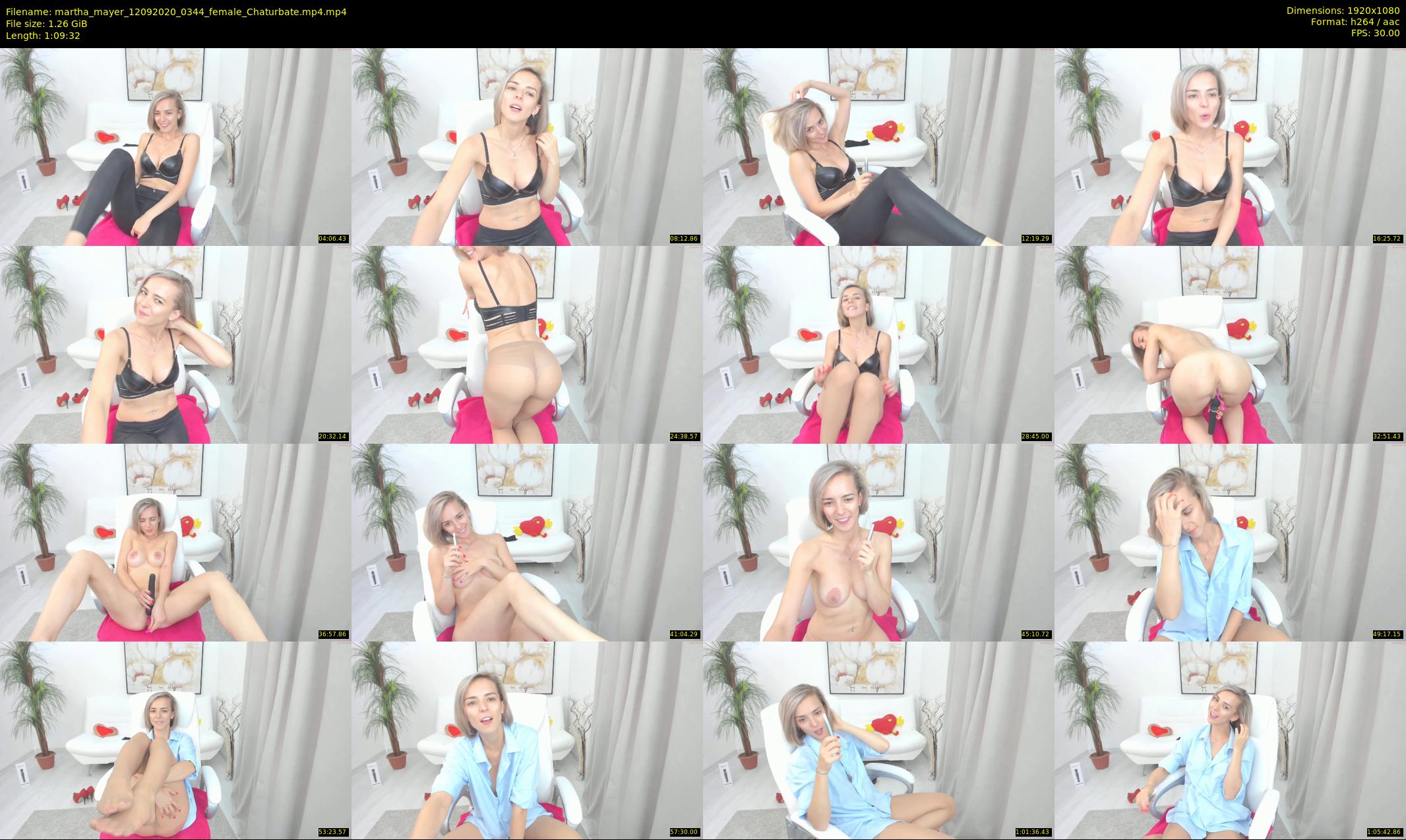 martha_mayer — 70 minute Chaturbate female cam show recording, 1080p, Sep 12, 2020