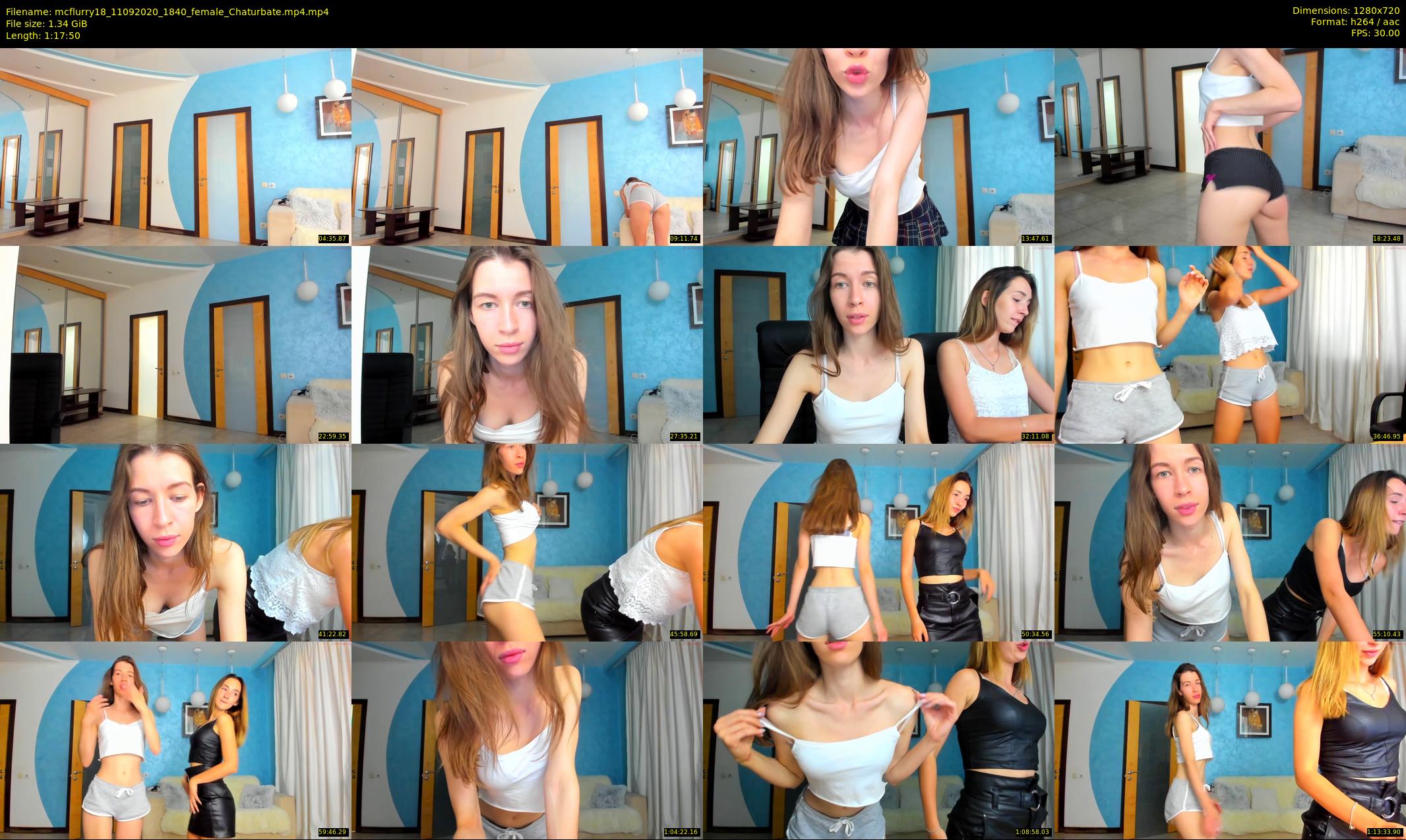 mcflurry18 — 78 minute Chaturbate female cam show recording, 720p, Sep 11, 2020