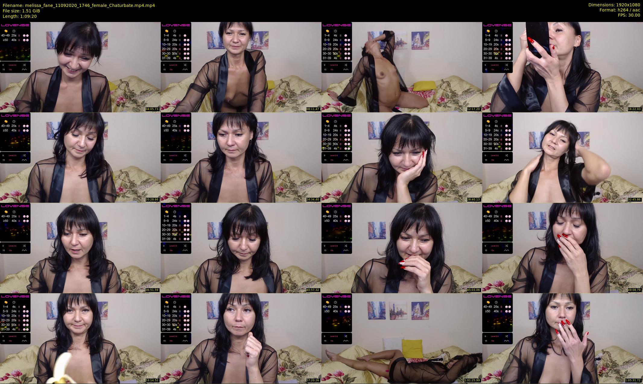 melissa_fane — 70 minute Chaturbate female cam show recording, 1080p, Sep 11, 2020