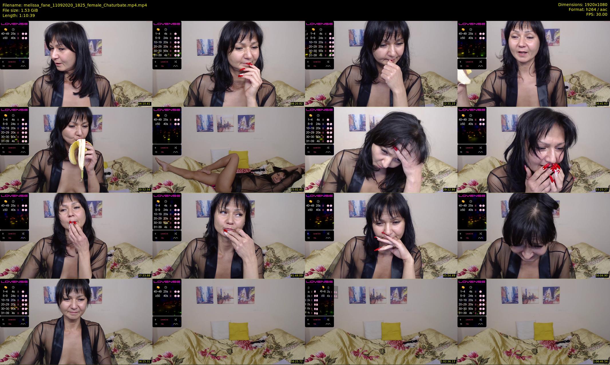 melissa_fane — 71 minute Chaturbate female cam show recording, 1080p, Sep 11, 2020