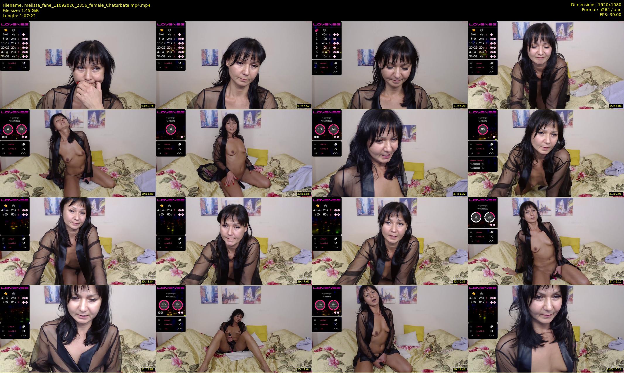 melissa_fane — 68 minute Chaturbate female cam show recording, 1080p, Sep 11, 2020