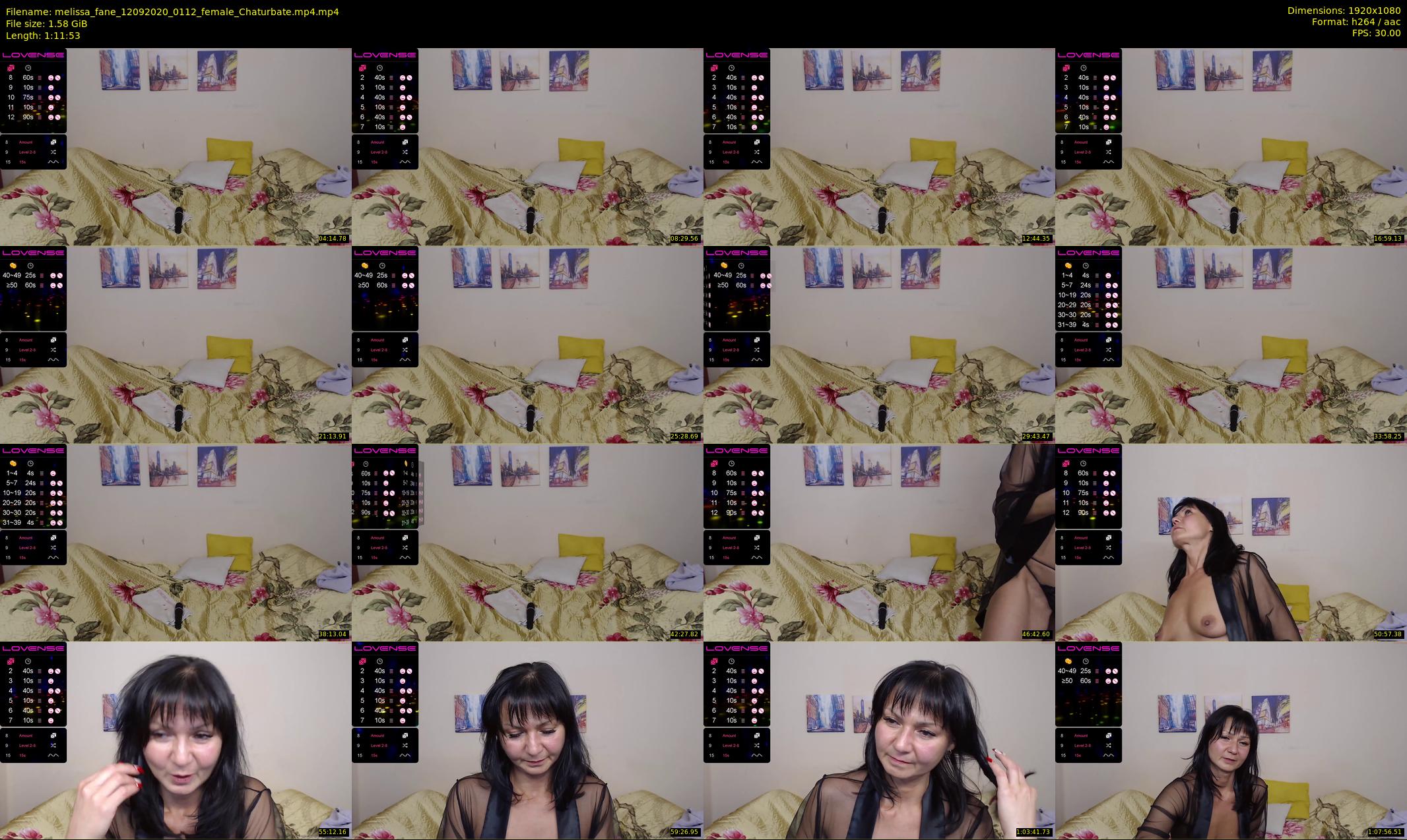 melissa_fane — 72 minute Chaturbate female cam show recording, 1080p, Sep 12, 2020