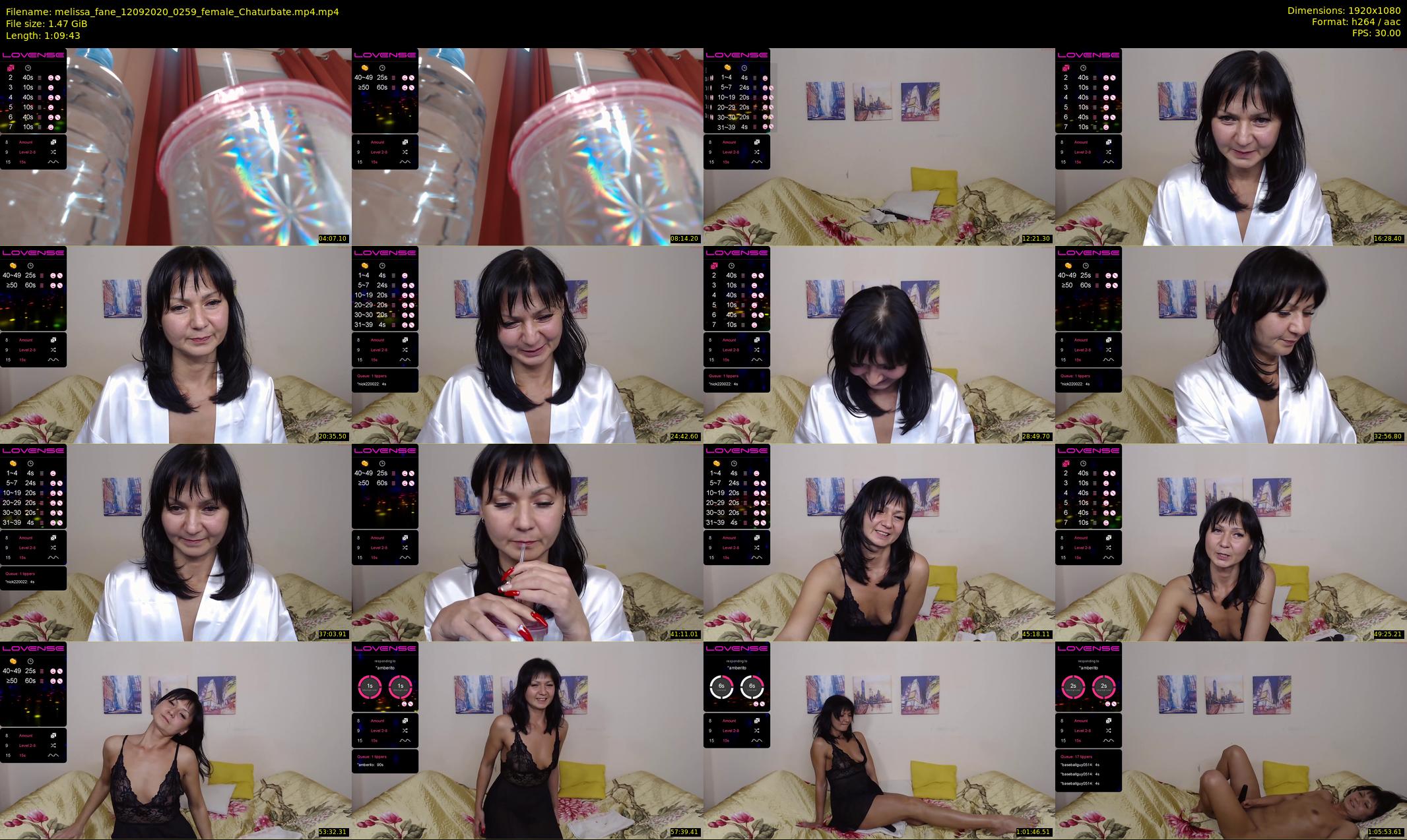 melissa_fane — 70 minute Chaturbate female cam show recording, 1080p, Sep 12, 2020