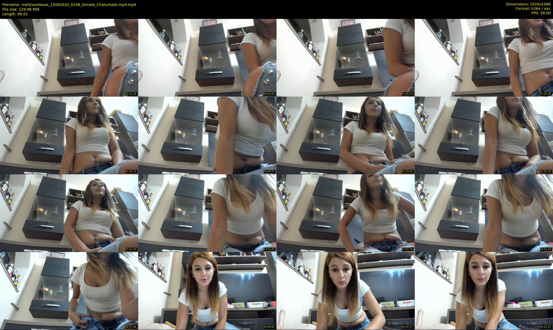 mellyvontease — 7 minute Chaturbate female cam show recording, 1080p, Sep 12, 2020