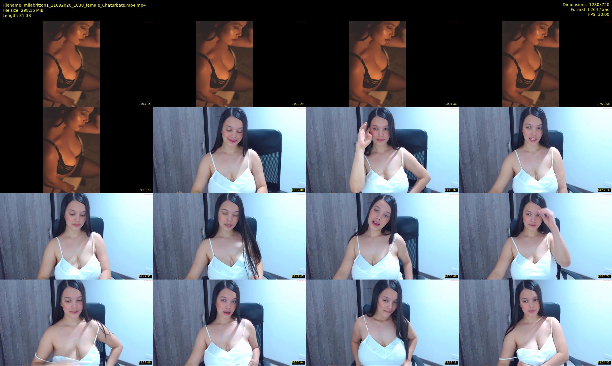 milabritton1 — 32 minute Chaturbate female cam show recording, 720p, Sep 11, 2020