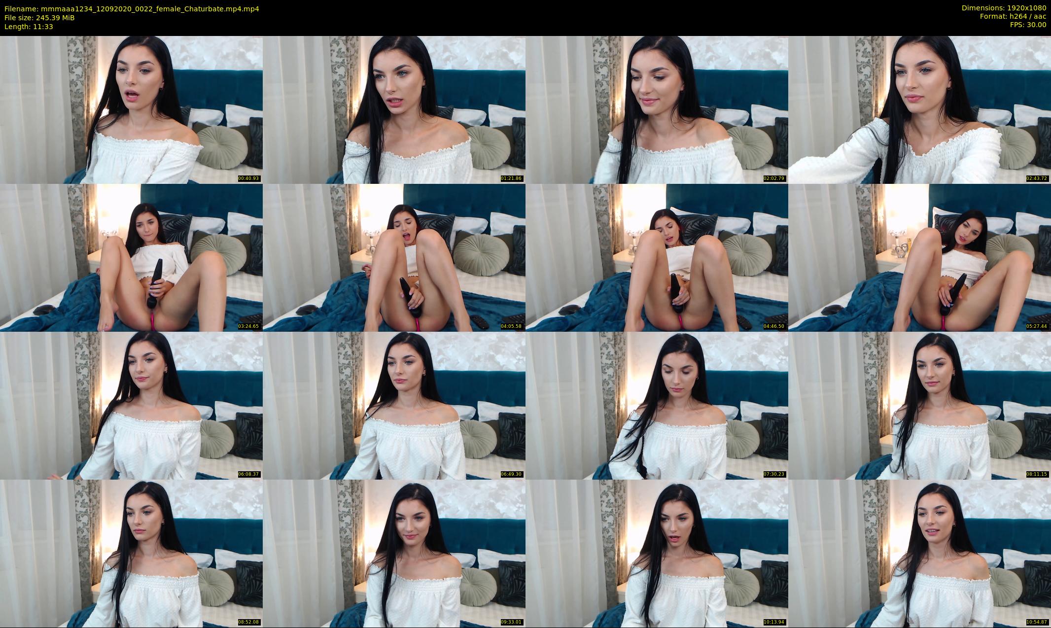 mmmaaa1234 — 12 minute Chaturbate female cam show recording, 1080p, Sep 12, 2020