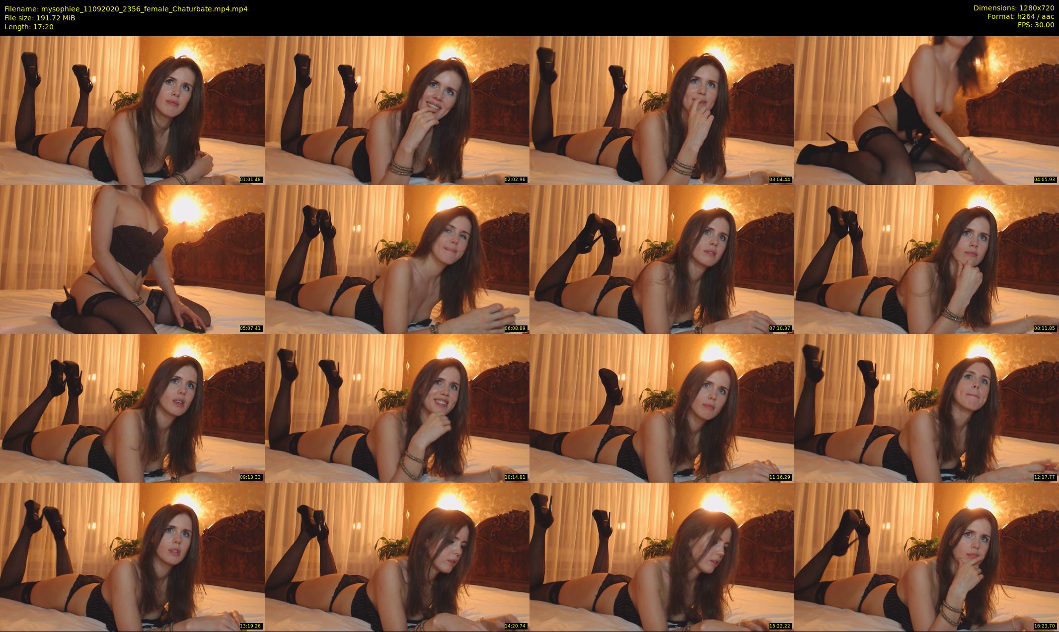 mysophiee — 18 minute Chaturbate female cam show recording, 720p, Sep 11, 2020