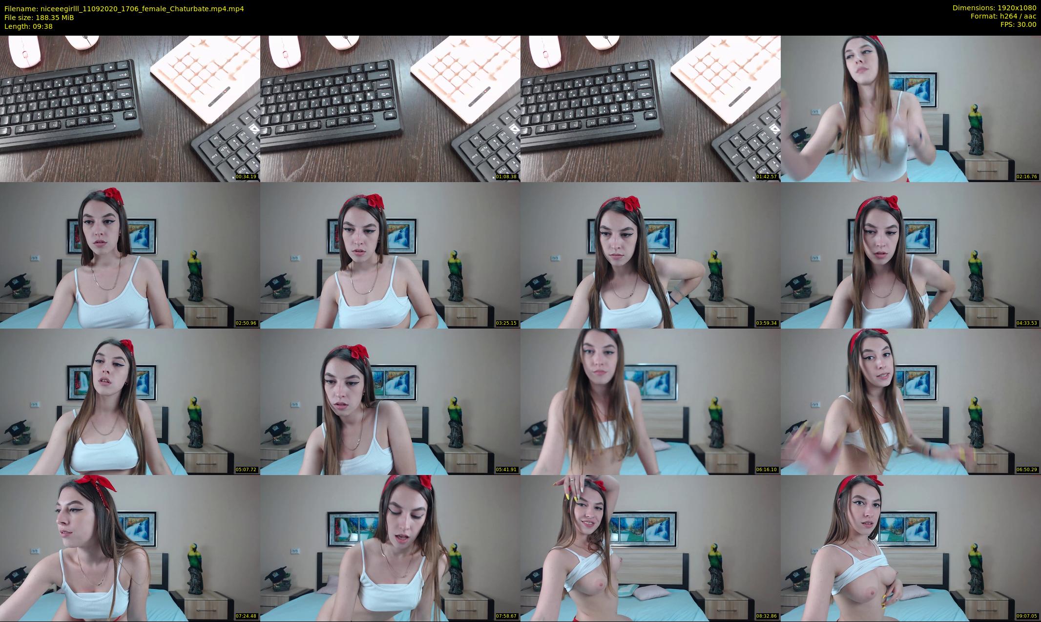 niceeegirlll — 10 minute Chaturbate couple cam show recording, 1080p, Sep 11, 2020