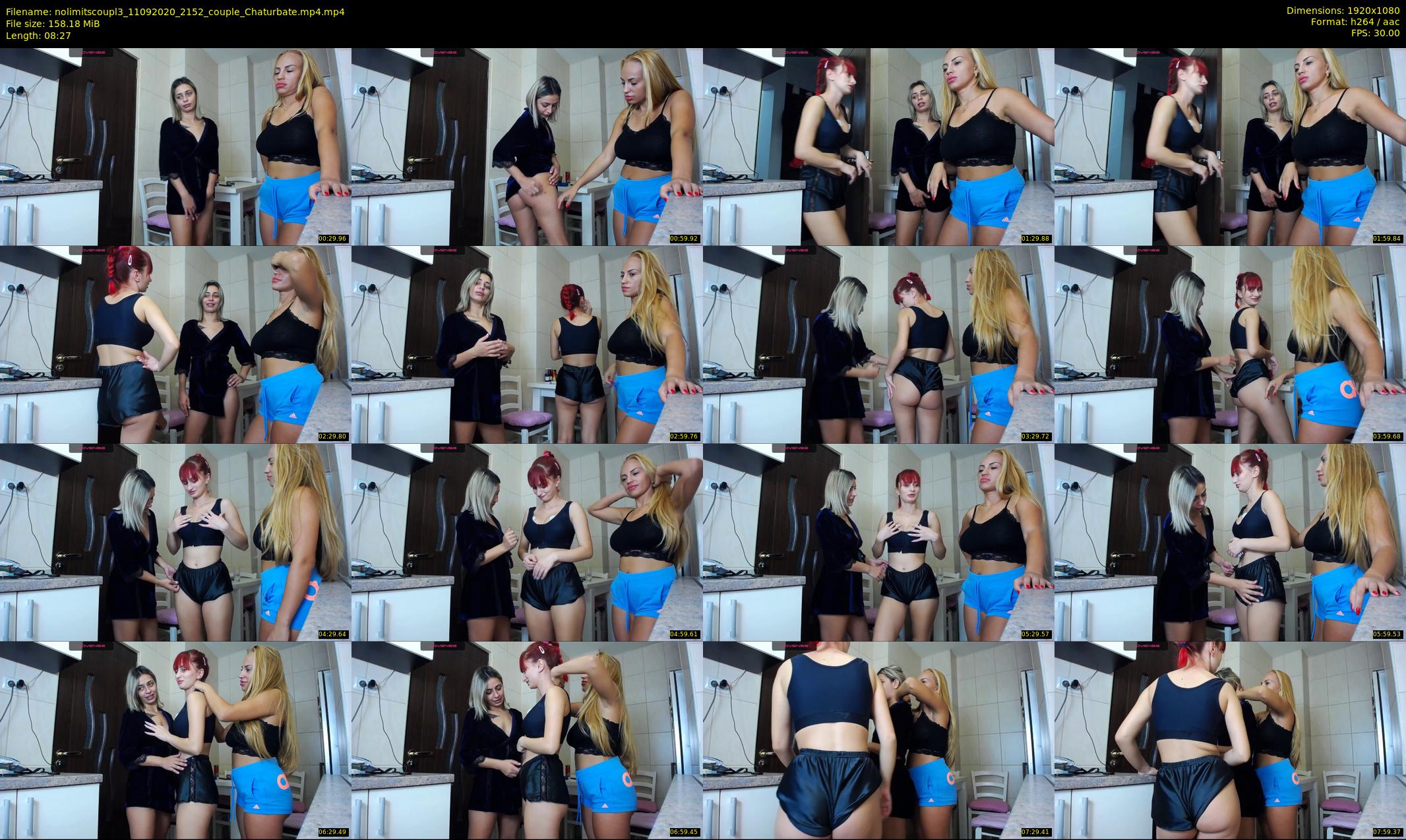nolimitscoupl3 — 9 minute Chaturbate couple cam show recording, 1080p, Sep 11, 2020