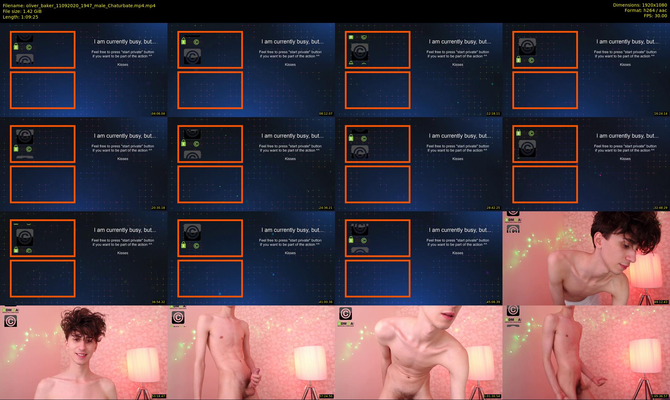 oliver_baker — 70 minute Chaturbate male cam show recording, 1080p, Sep 11, 2020